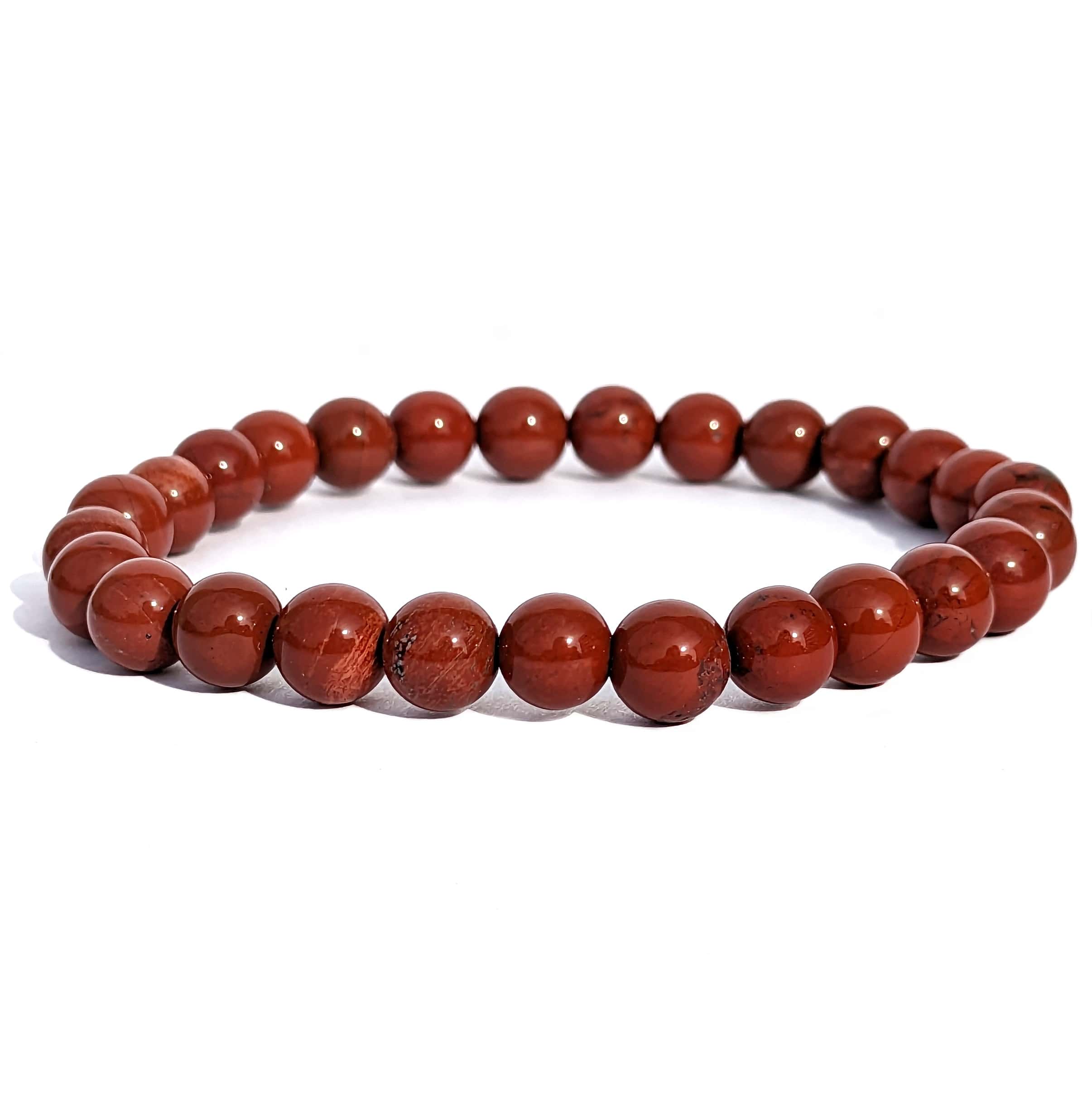 bracelet jaspe rouge