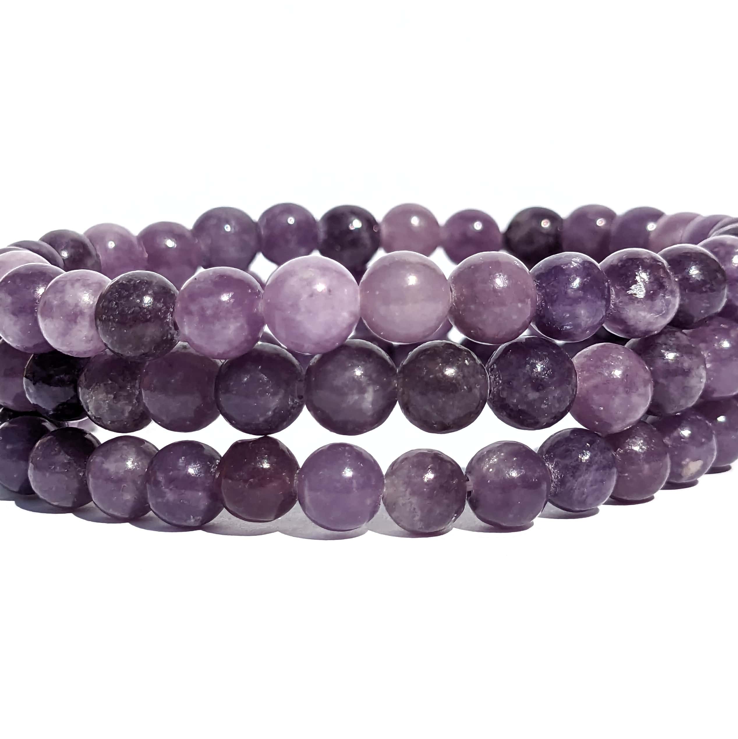 bracelet pierre lepidolite