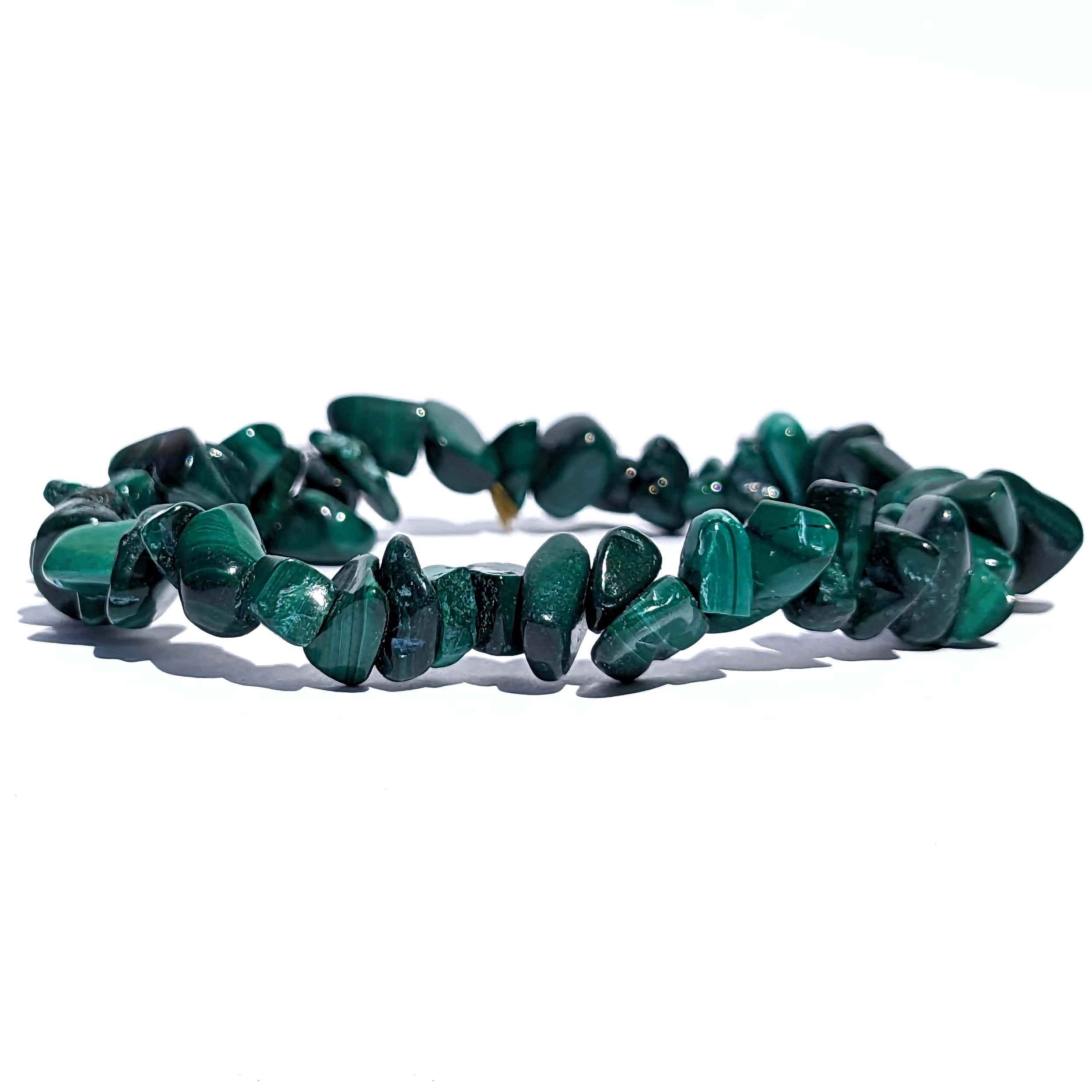 malachite en bracelet