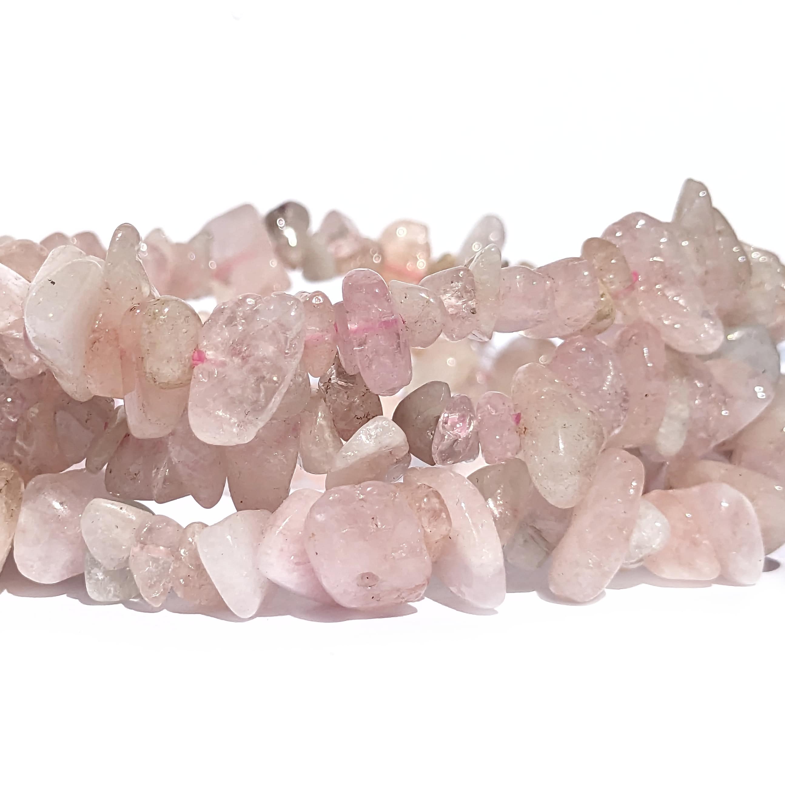 bracelet morganite pierre naturelle