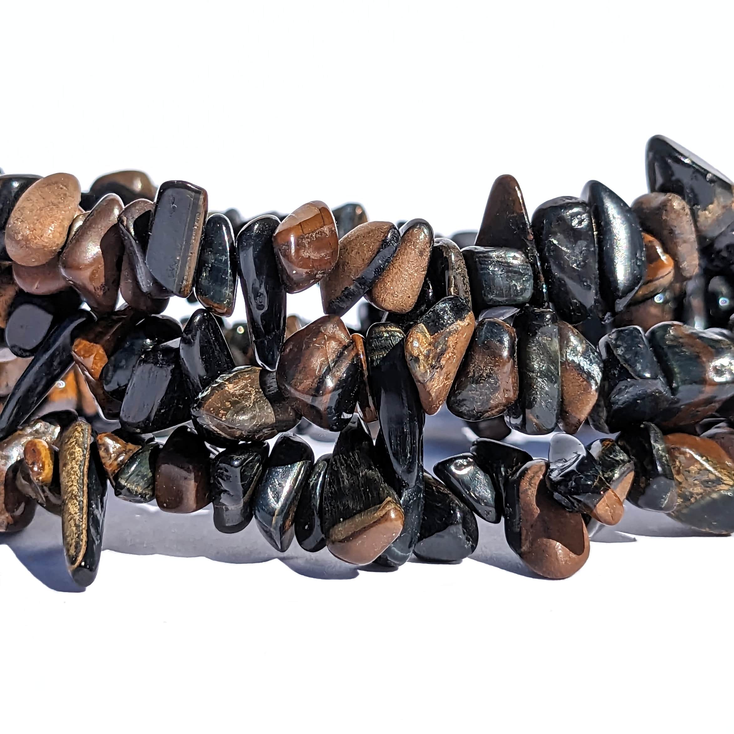 bracelet en pierre oeil de facon