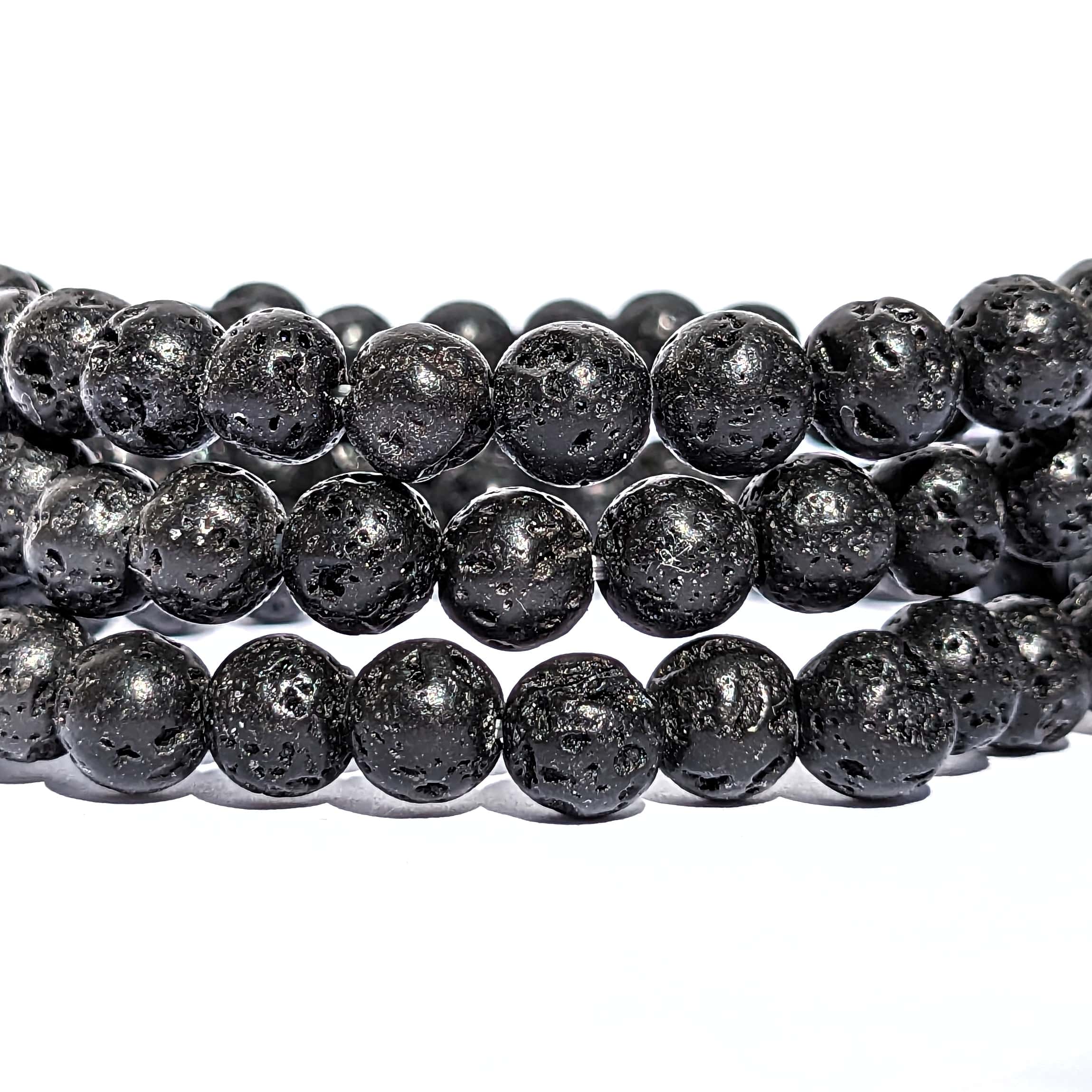 bracelet en pierre de lave