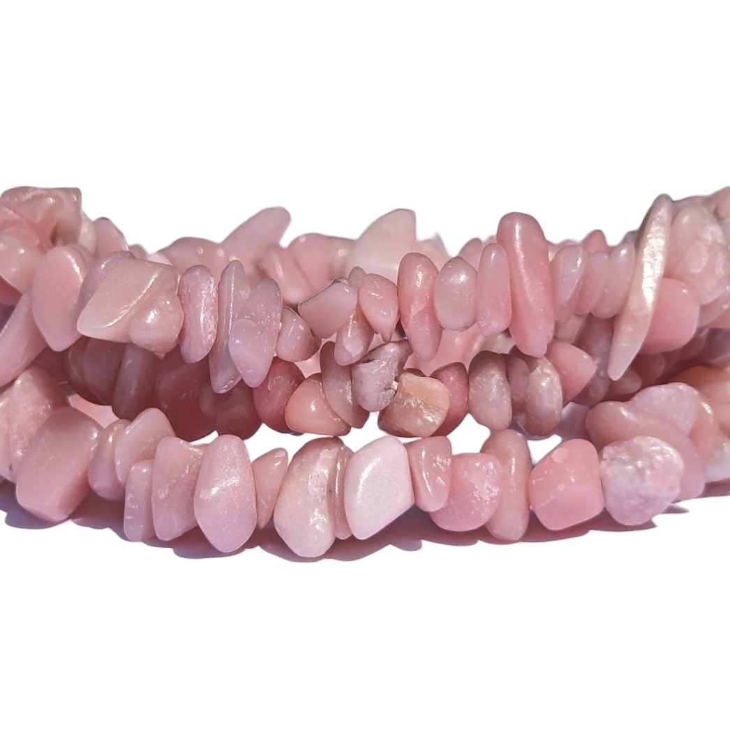 bracelet pierre opale rose