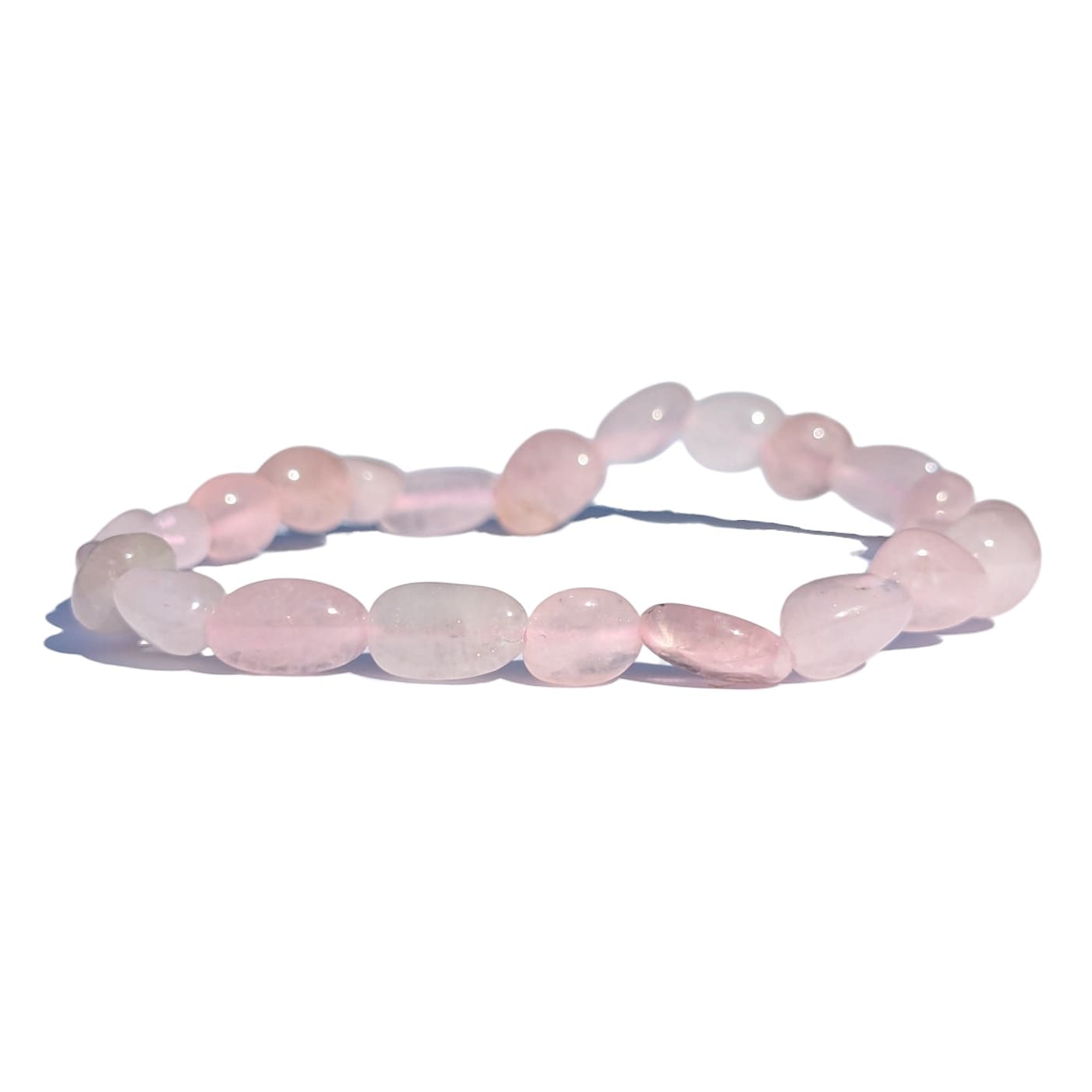 Bracelet Roulée Quartz Rose – Amour et Douceur - Elithos