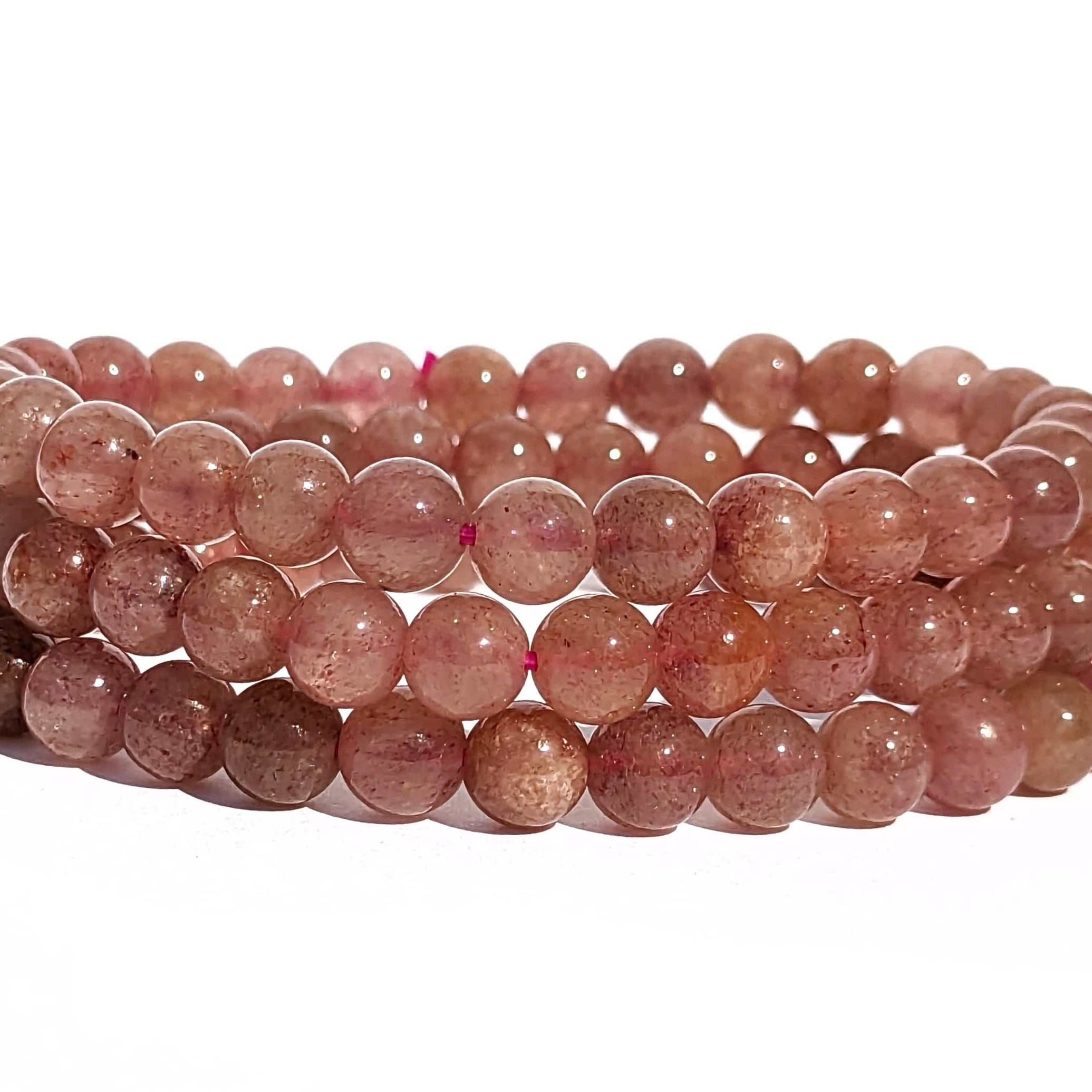 quartz fraise bracelet
