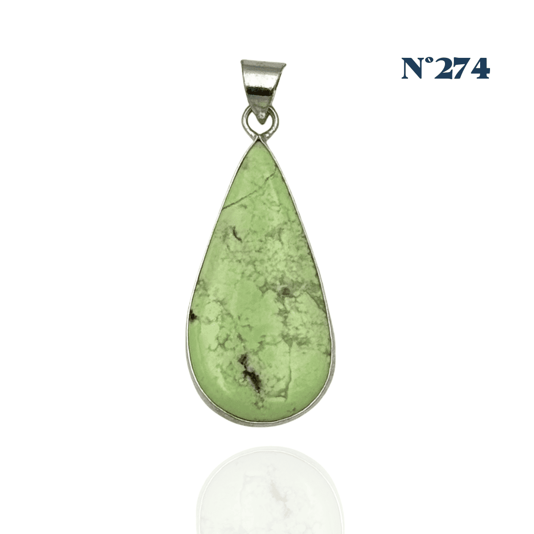 Pendentif Chrysoprase Citron – Renouveau et Confiance en Soi