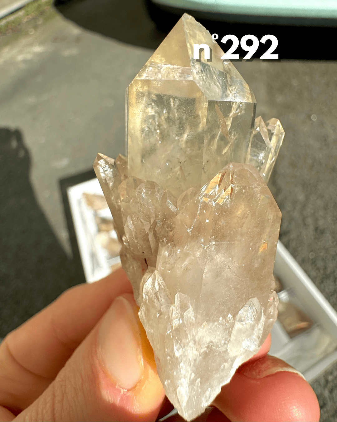 Citrine Brute Naturelle – Pointe de Lumière et Abondance