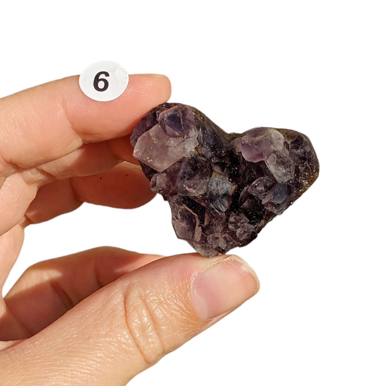 Druse d’Améthyste Cœur – Sérénité et Harmonie