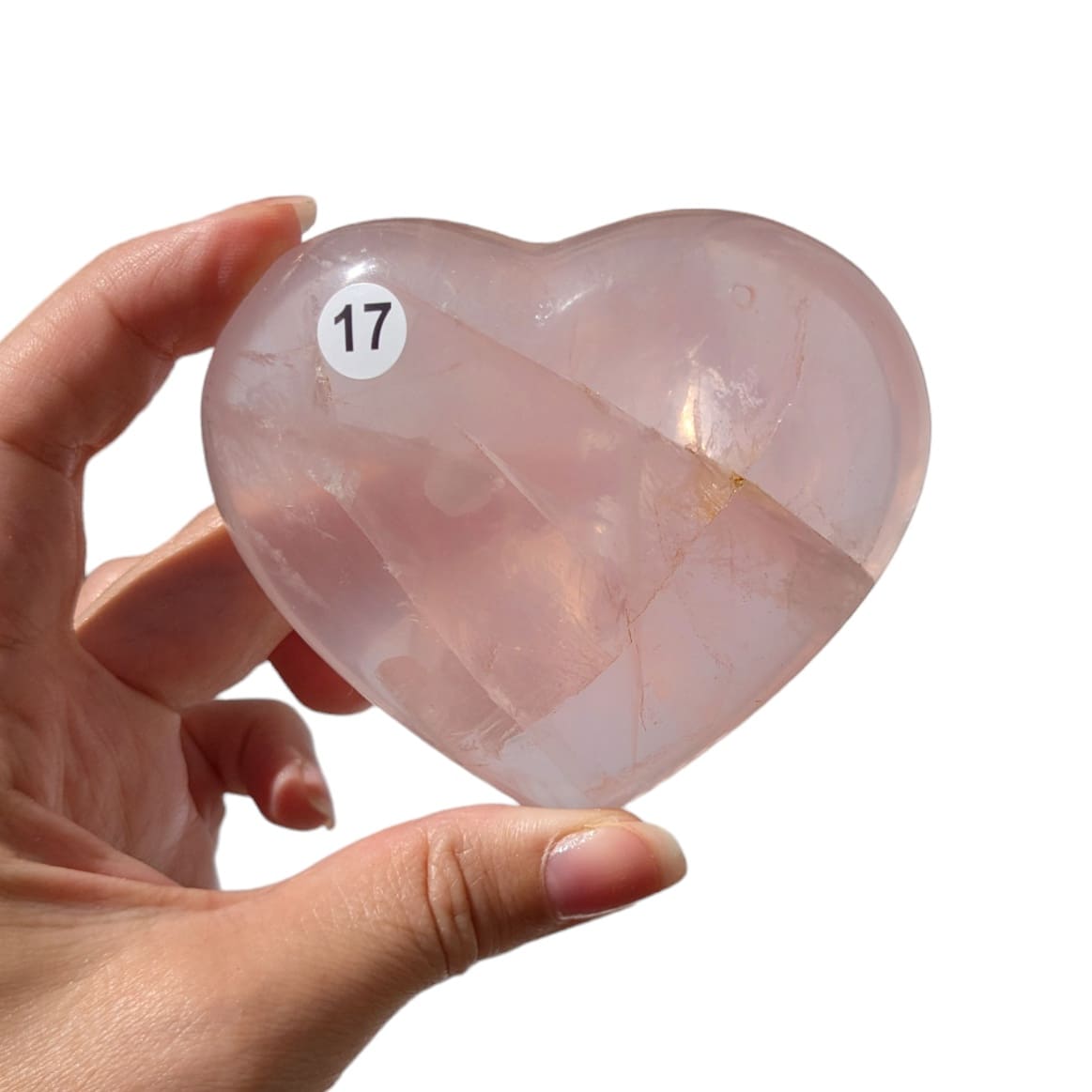 Cœur Quartz Rose – Amour et Douceur - Elithos