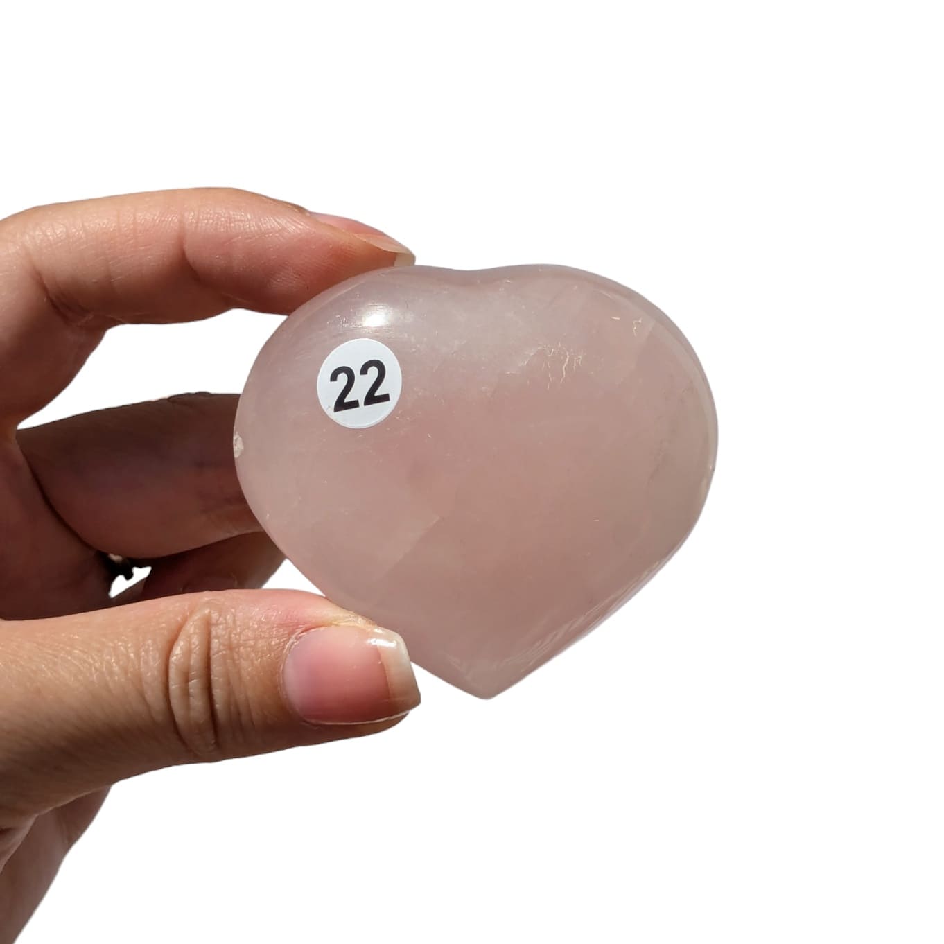 Cœur Quartz Rose – Amour et Douceur