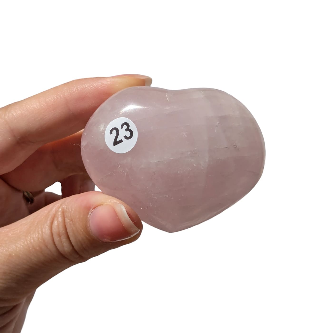 Cœur Quartz Rose – Amour et Douceur