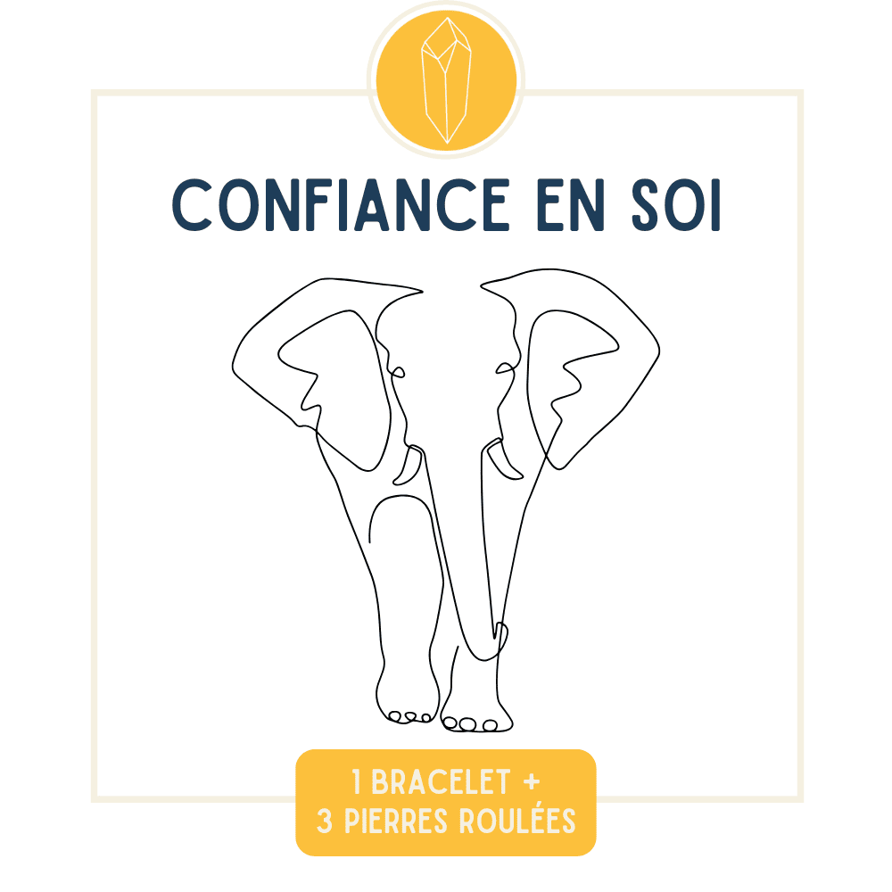 Coffret de pierre confiance en soi