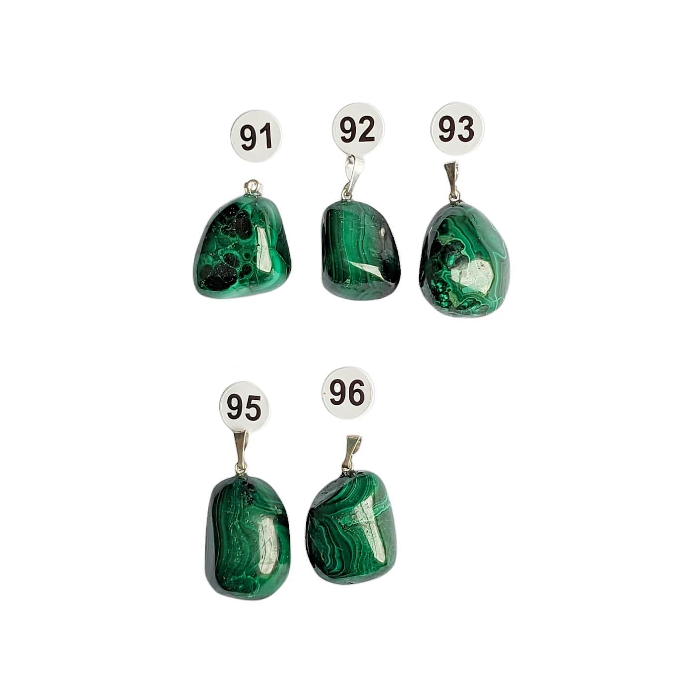 Pendentif en Malachite Roulée – Protection et Transformation