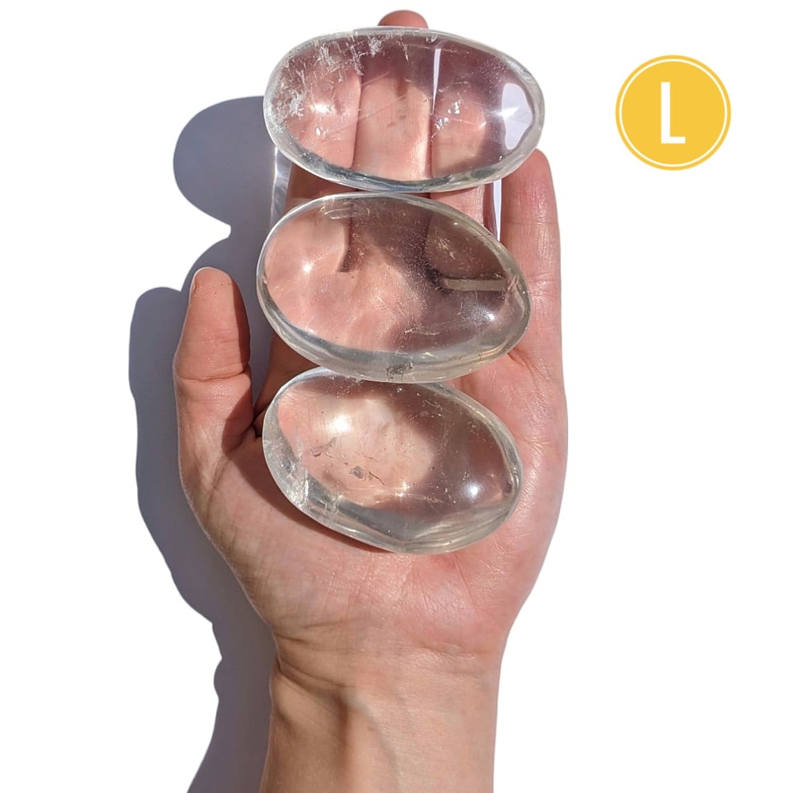 Galet Cristal de Roche – Clarté et Équilibre