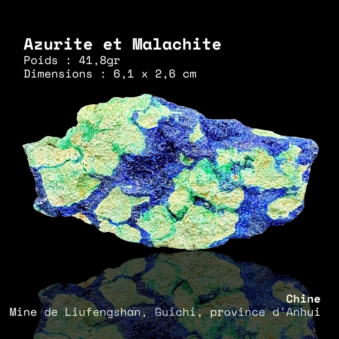 Azurite Malachite - Liufengshan (Chine) - #74