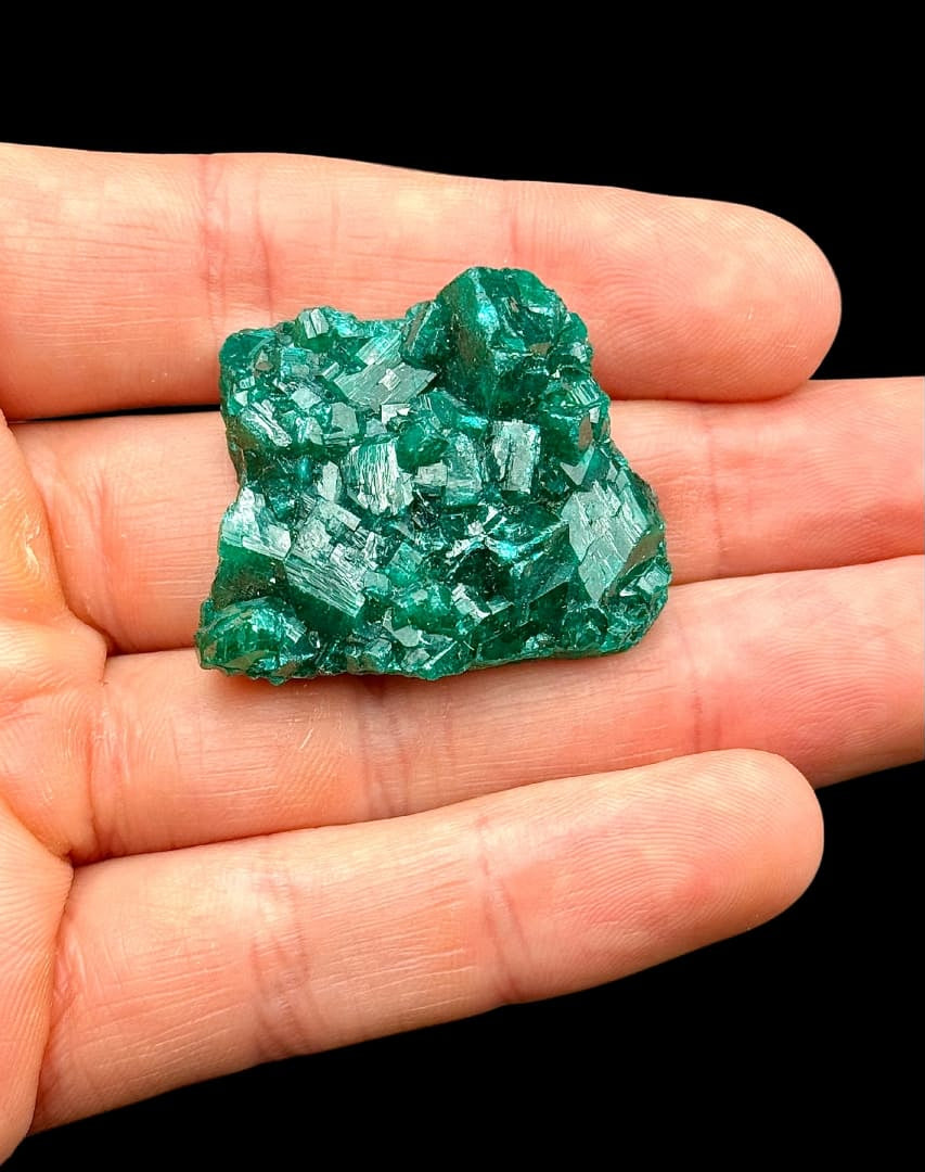 Dioptase Verte Émeraude - Mashamba West (RD Congo)