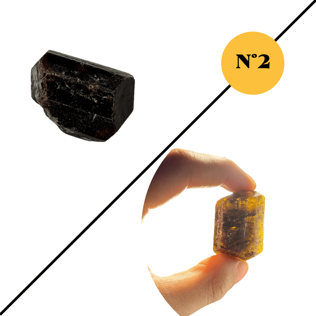 Dravite Brute – Ancrage et Régénération Émotionnelle