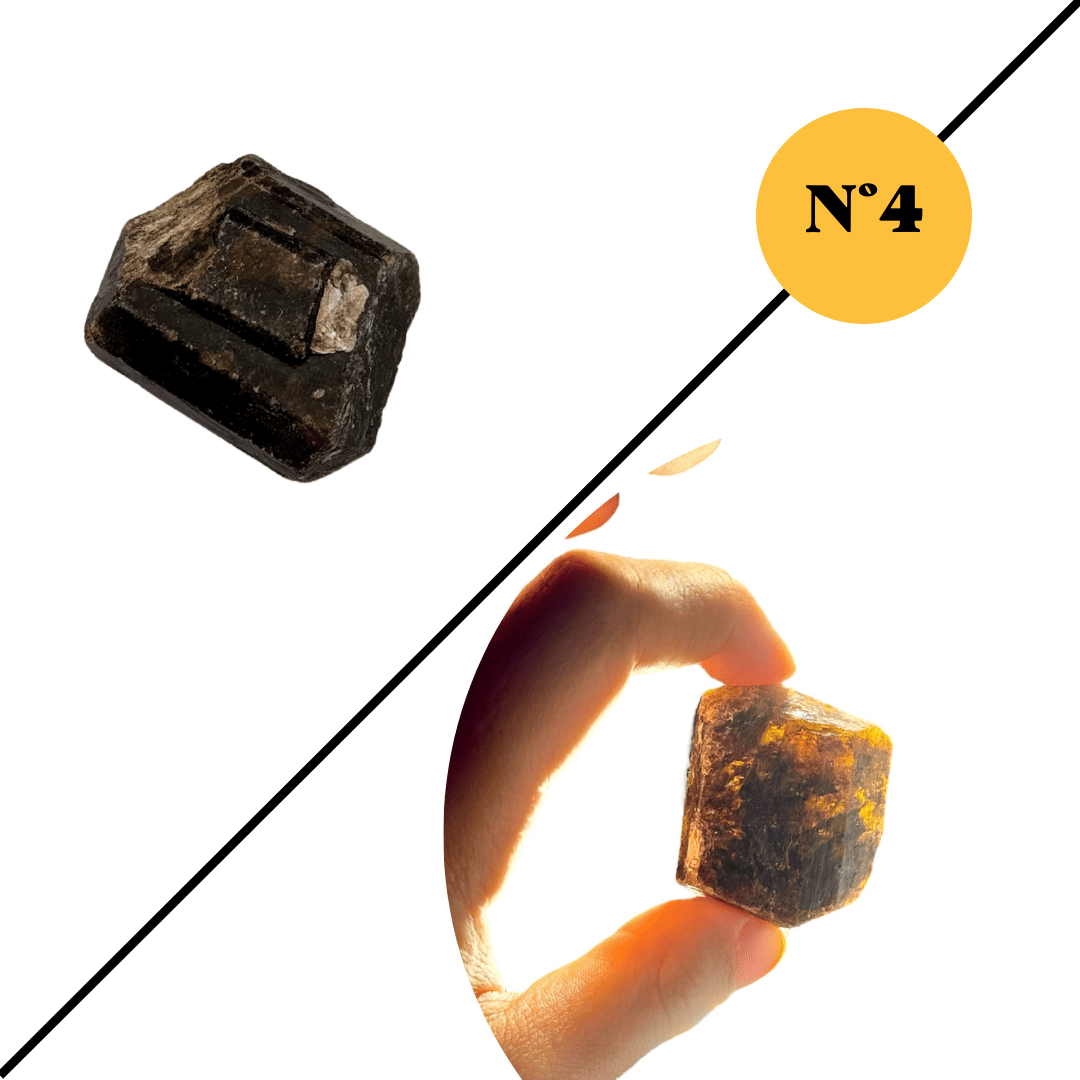 Dravite Brute – Ancrage et Régénération Émotionnelle