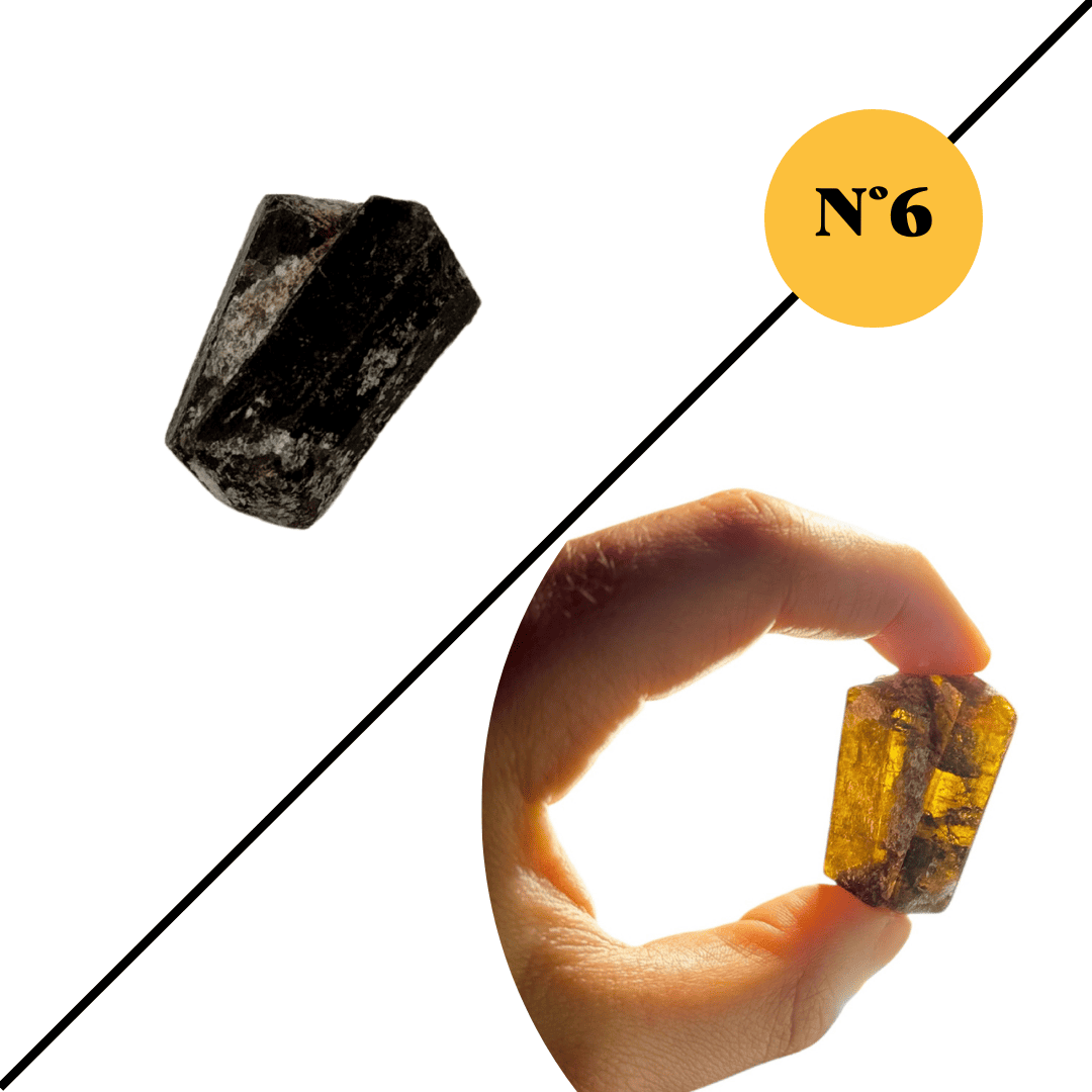 Dravite Brute – Ancrage et Régénération Émotionnelle