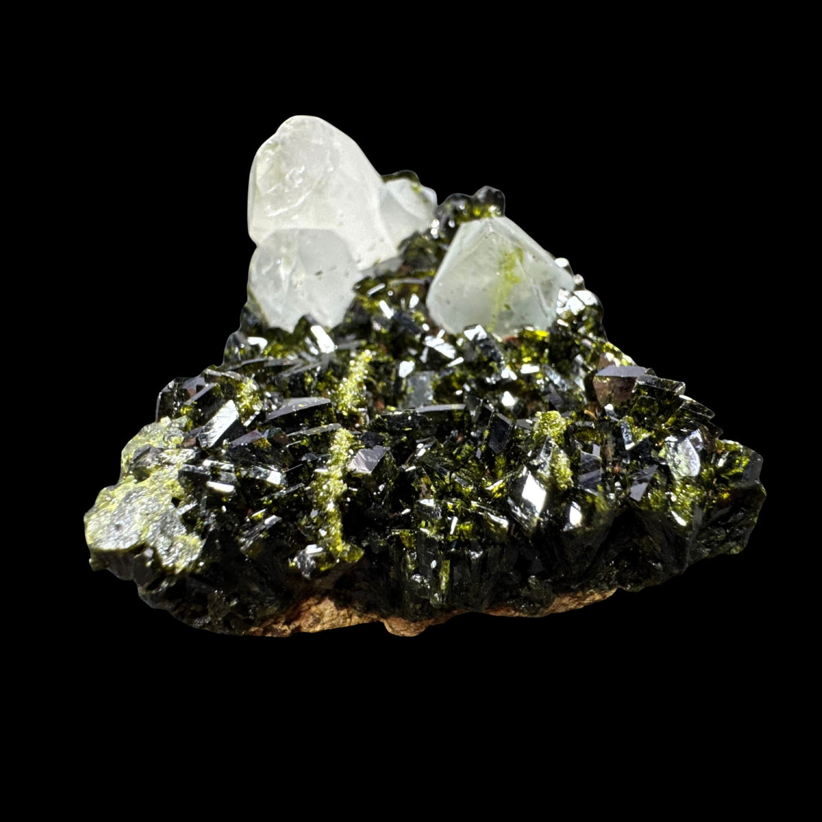 Épidote avec quartz 40,4g Turquie