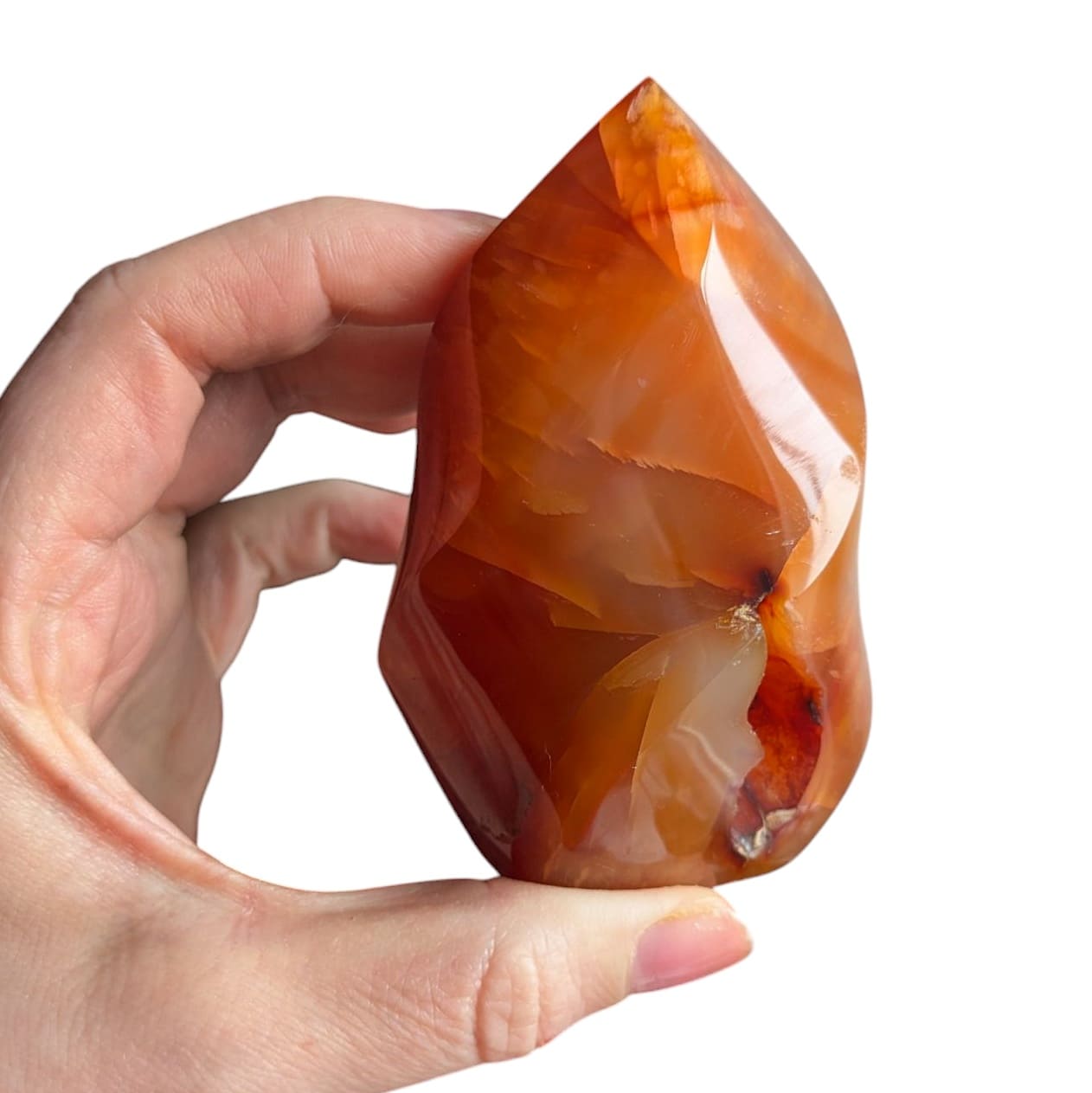 pierre cornaline flamme