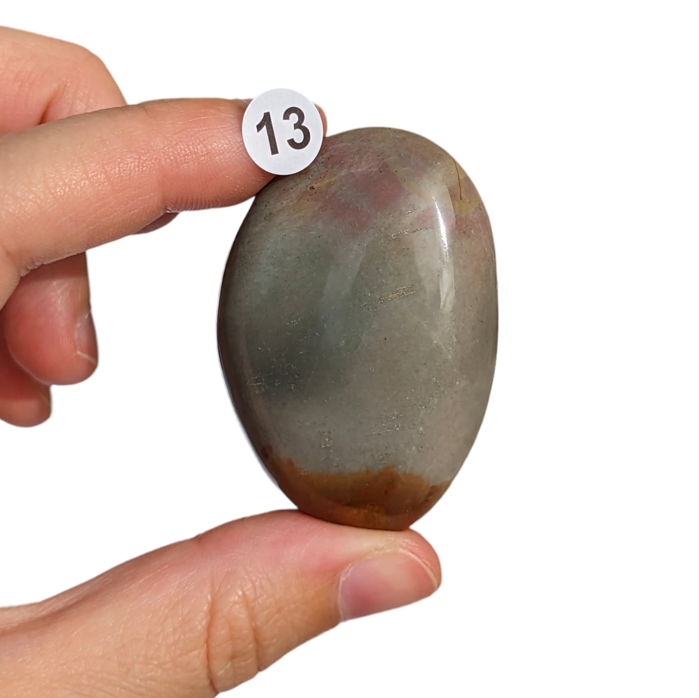 Galet Jaspe Polychrome – Énergie et Ancrage