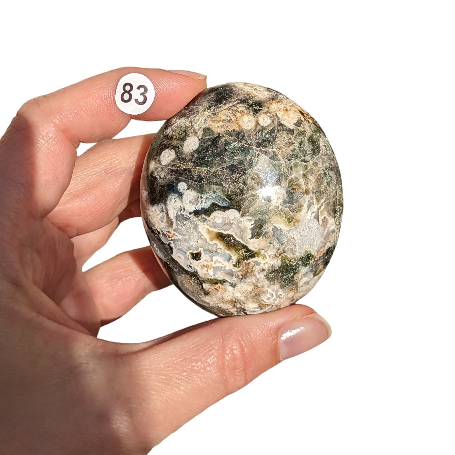 jaspe orbiculaire galet
