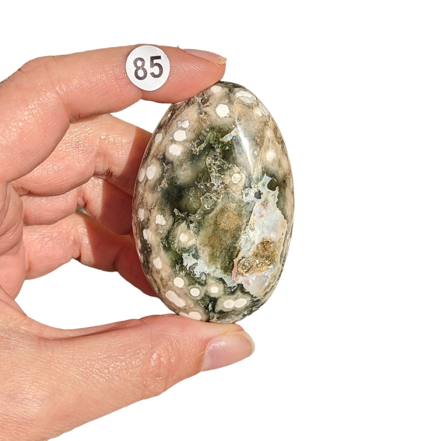 Cœur Jaspe Orbiculaire – Apaisement et Renouveau