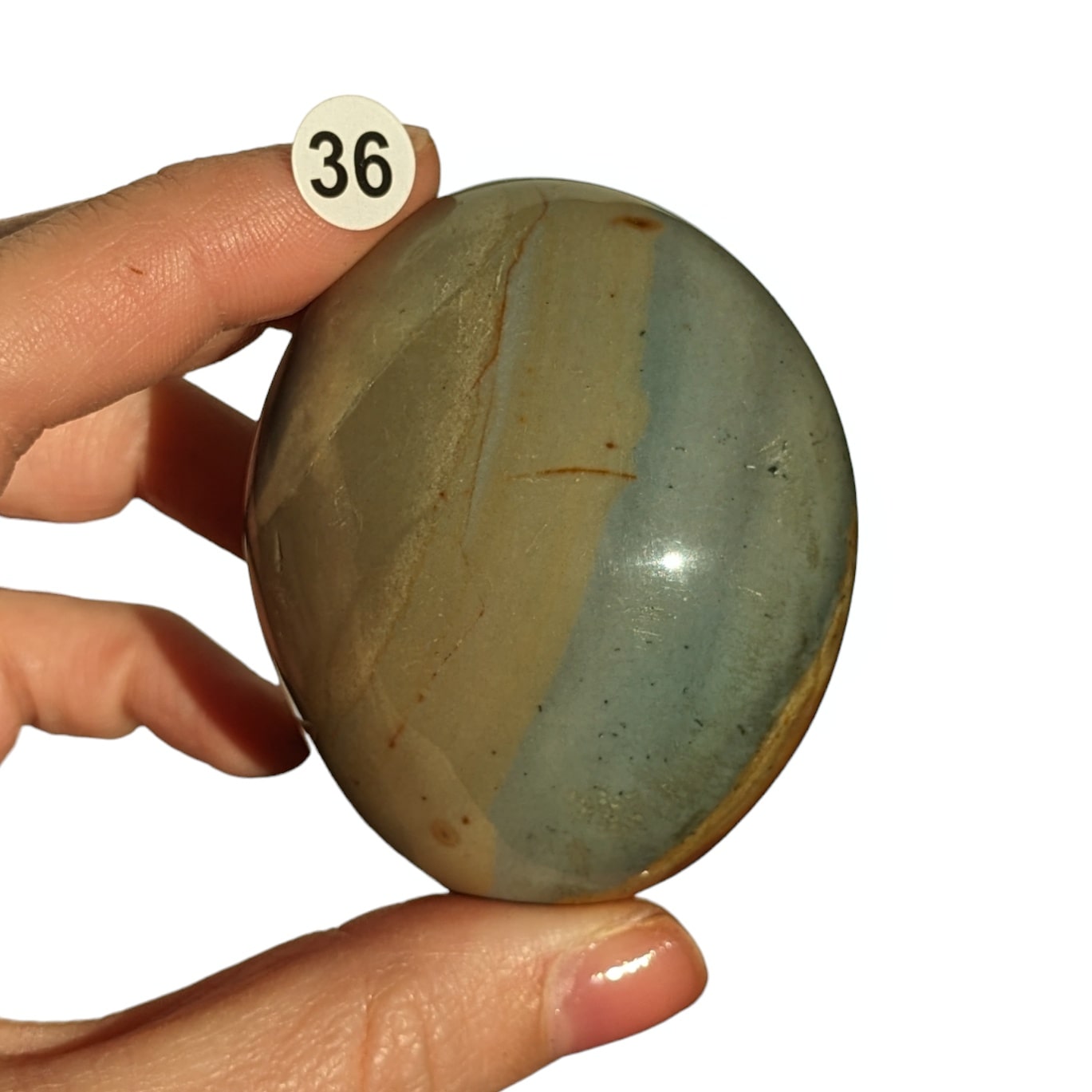 Galet Jaspe Polychrome – Énergie et Ancrage