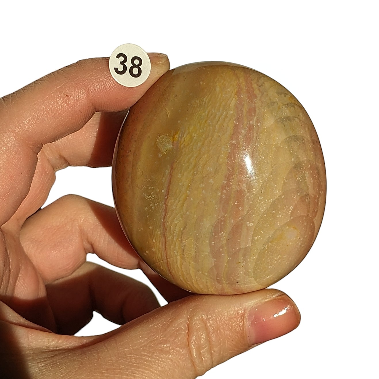 Galet Jaspe Polychrome – Énergie et Ancrage