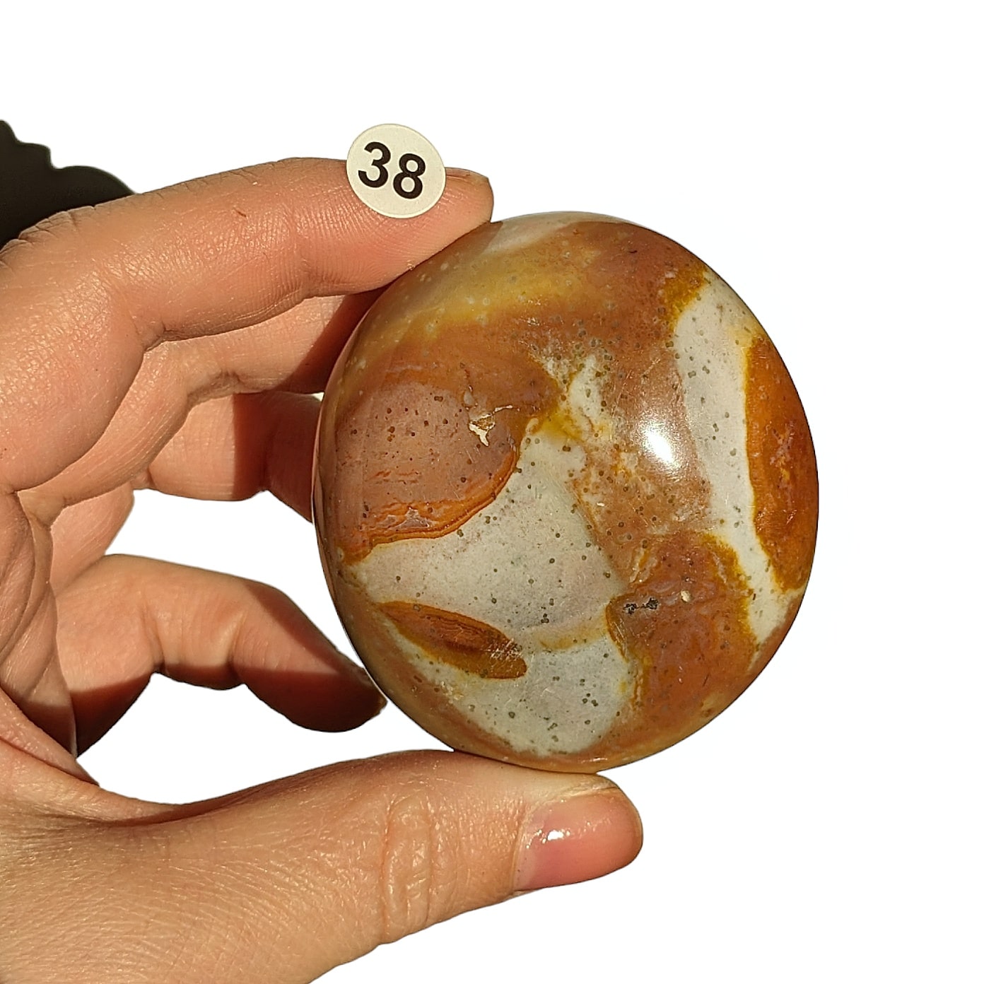 Galet Jaspe Polychrome – Énergie et Ancrage