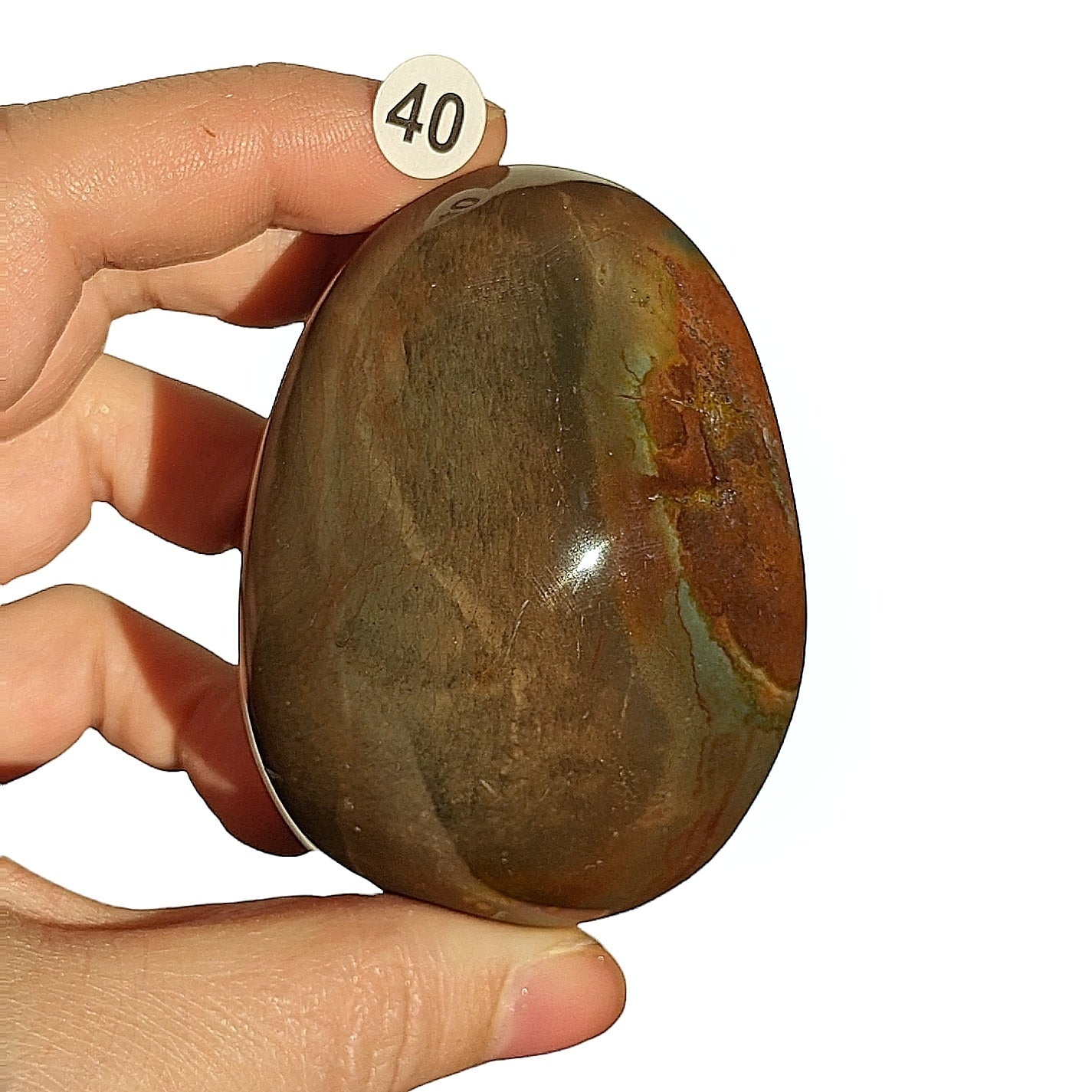 Galet Jaspe Polychrome – Énergie et Ancrage