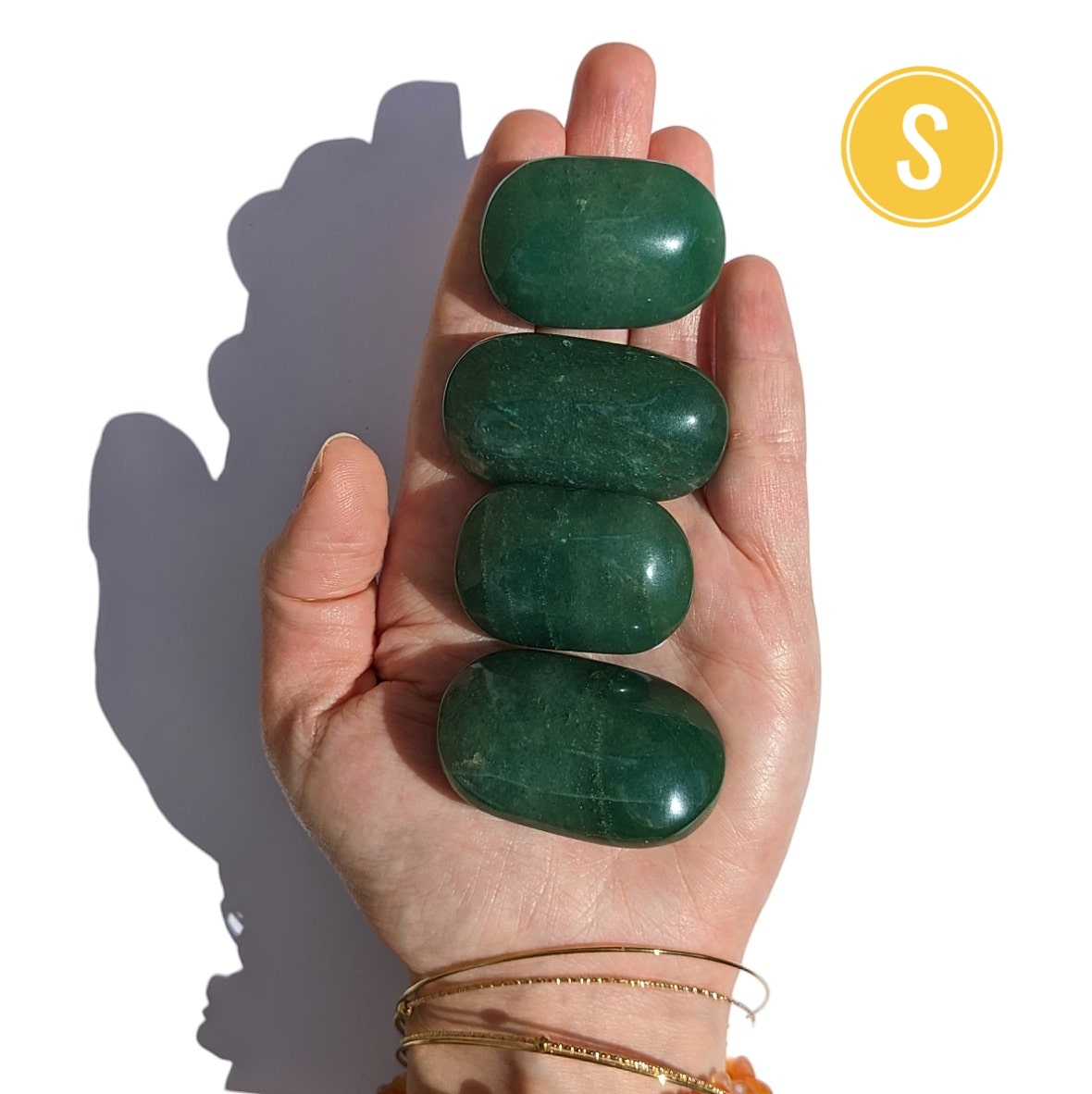 galet pierre aventurine