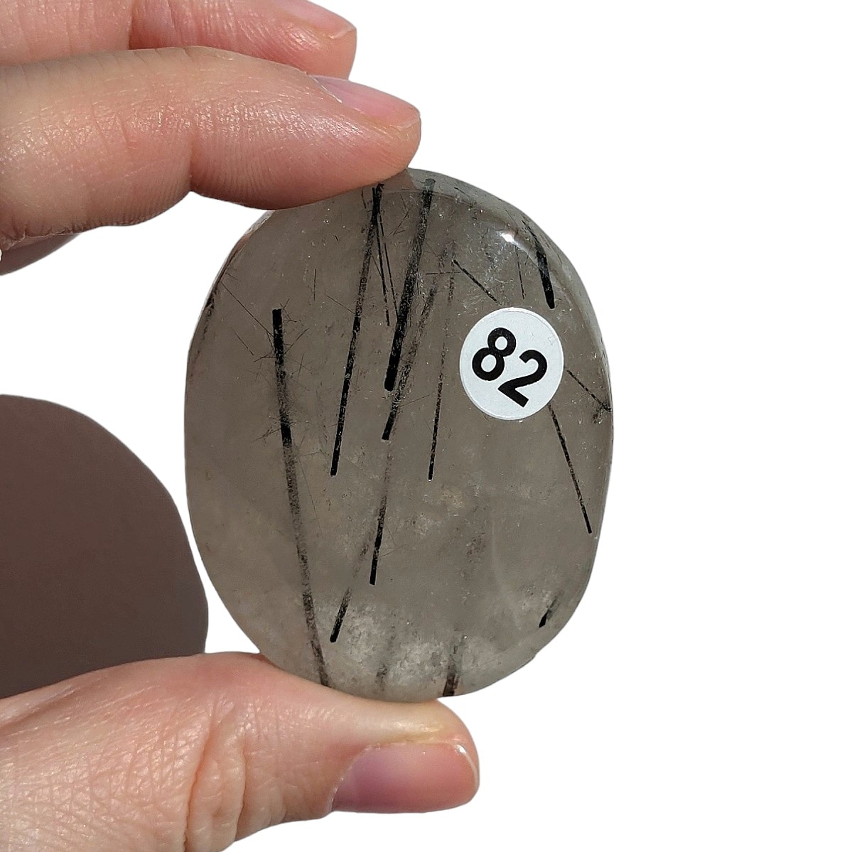 Galet Quartz Tourmaline – Protection et Équilibre