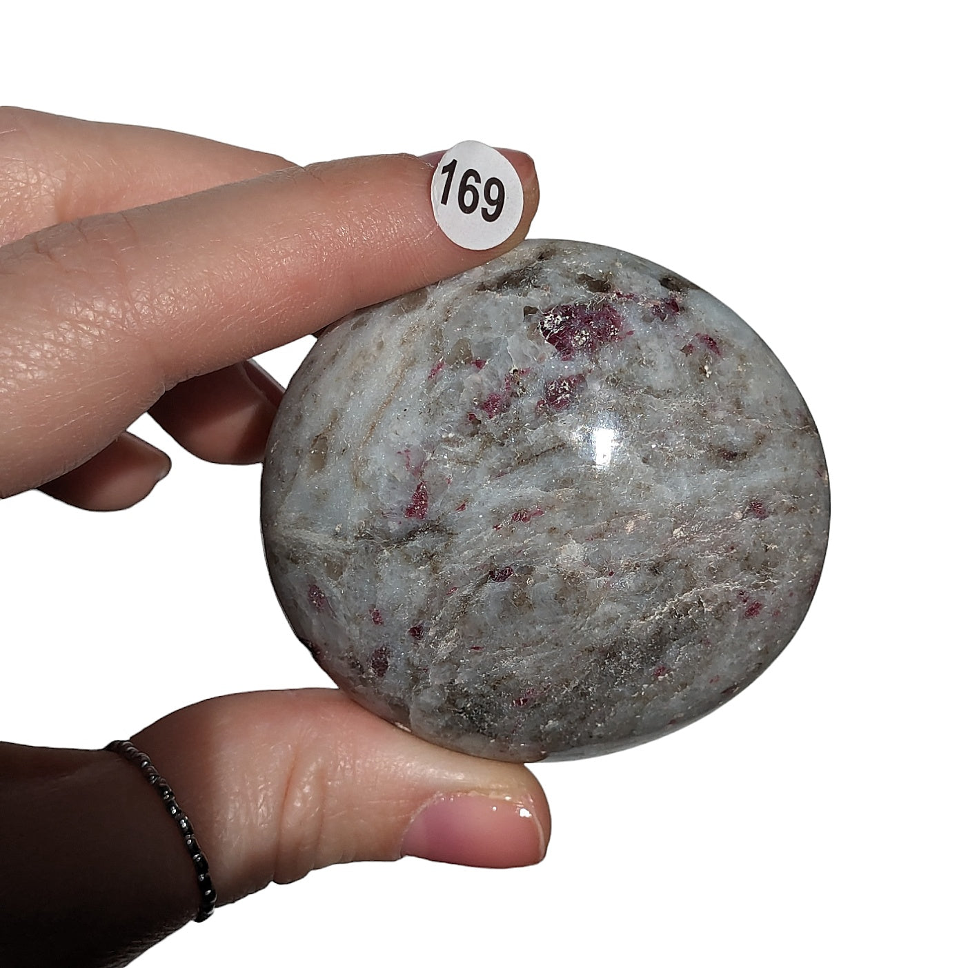 galet tourmaline rose 169