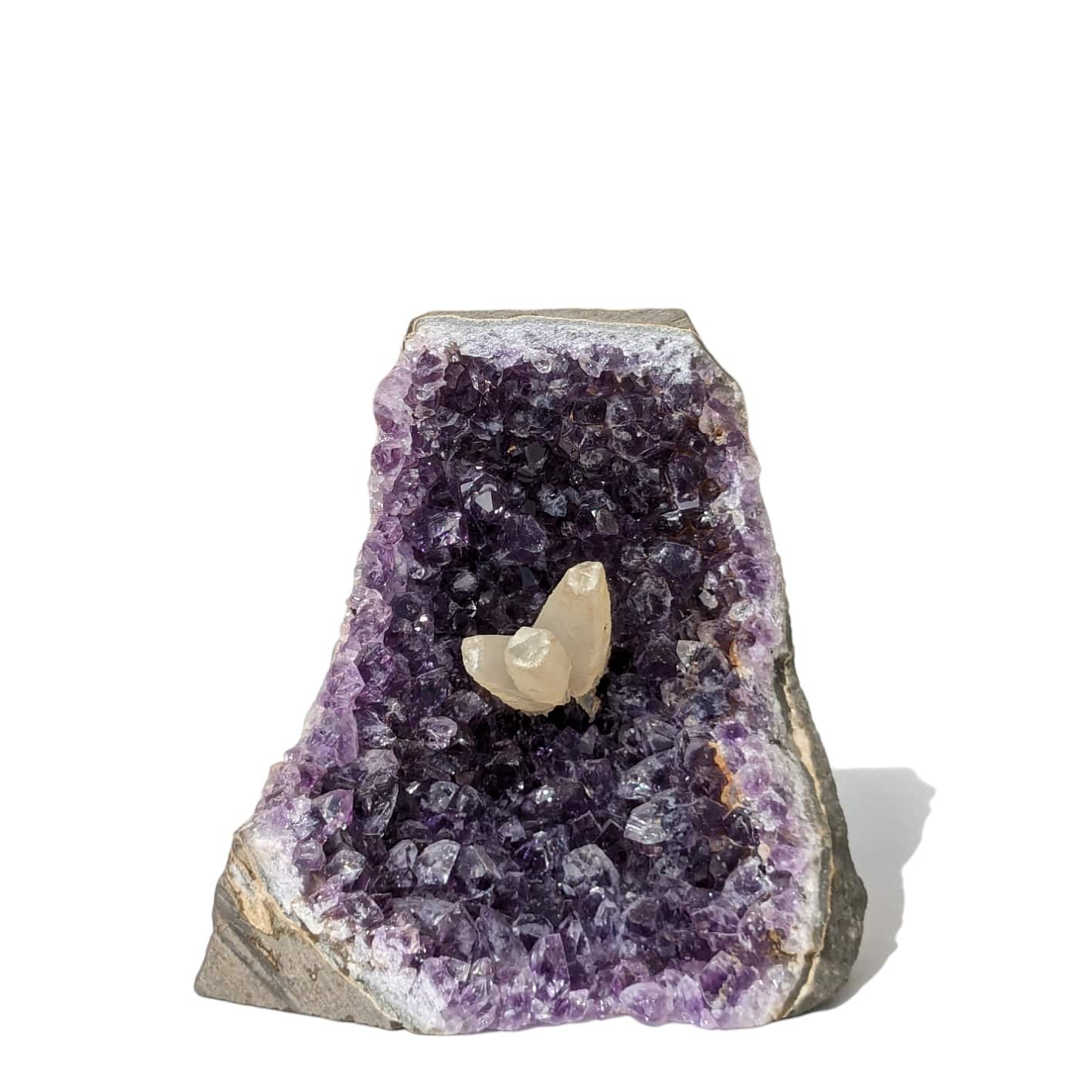 jolie geode en amethyste naturelle
