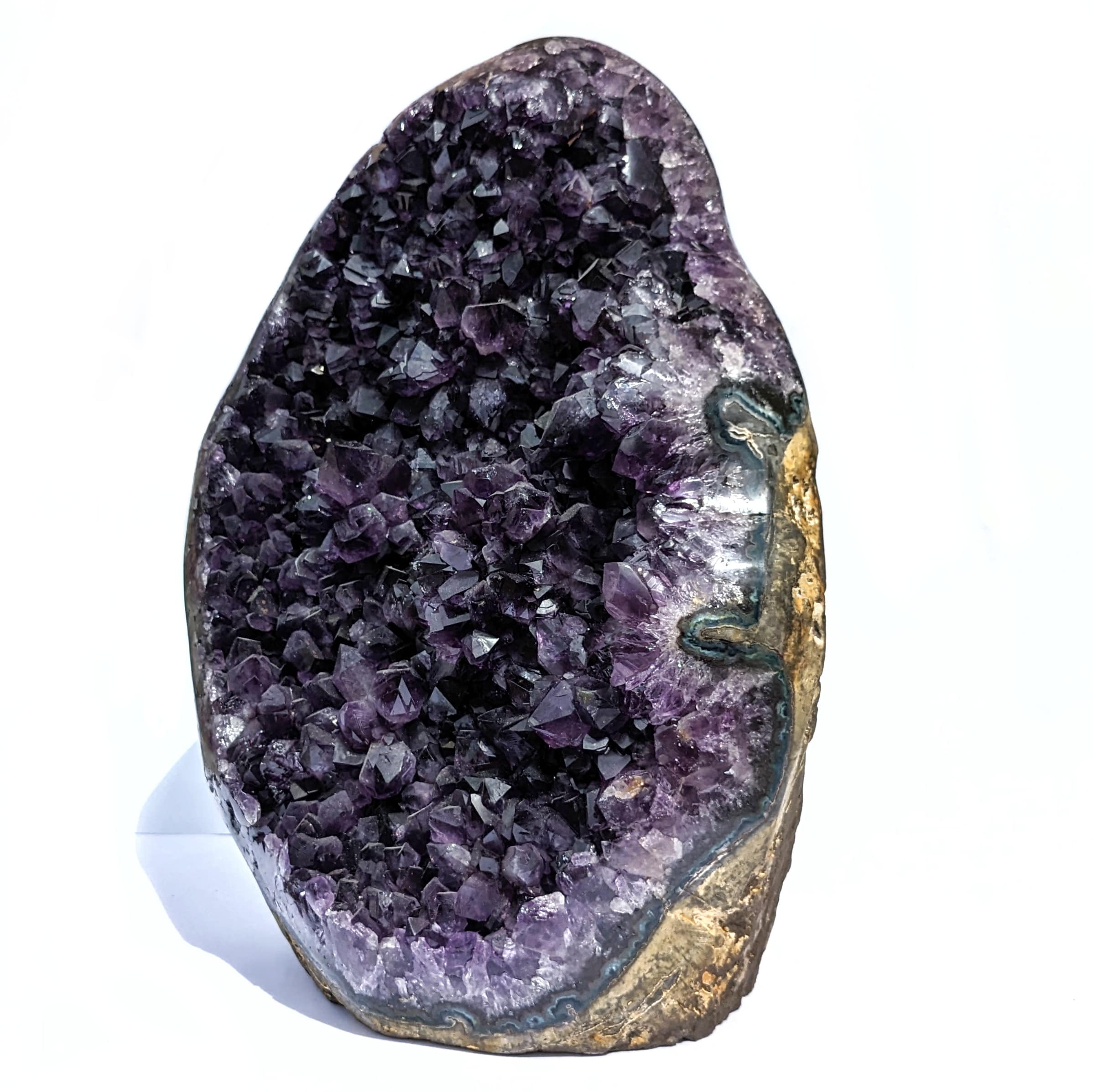 geode pierre amethyste 4kg