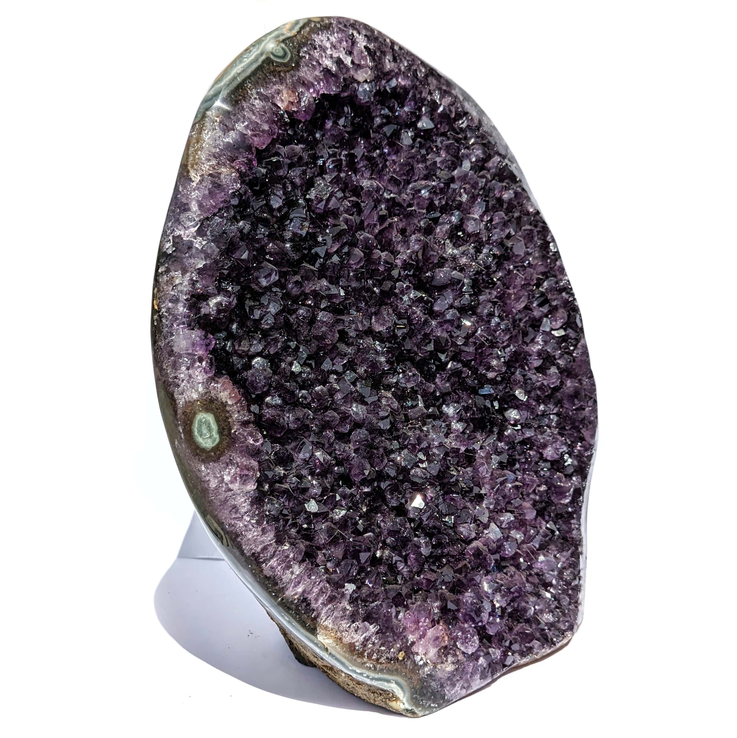 geode pierre amethyste 5kg