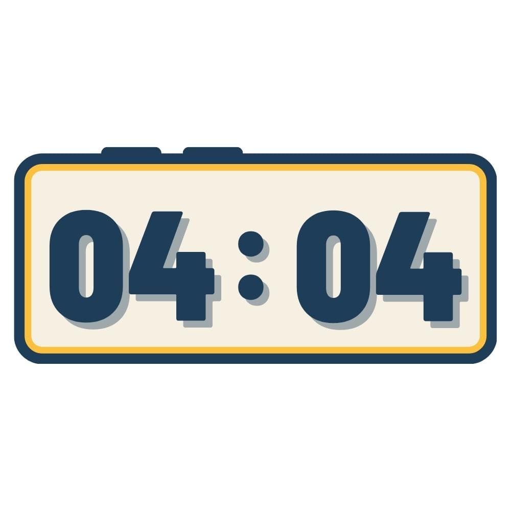 heure miroir 04h04