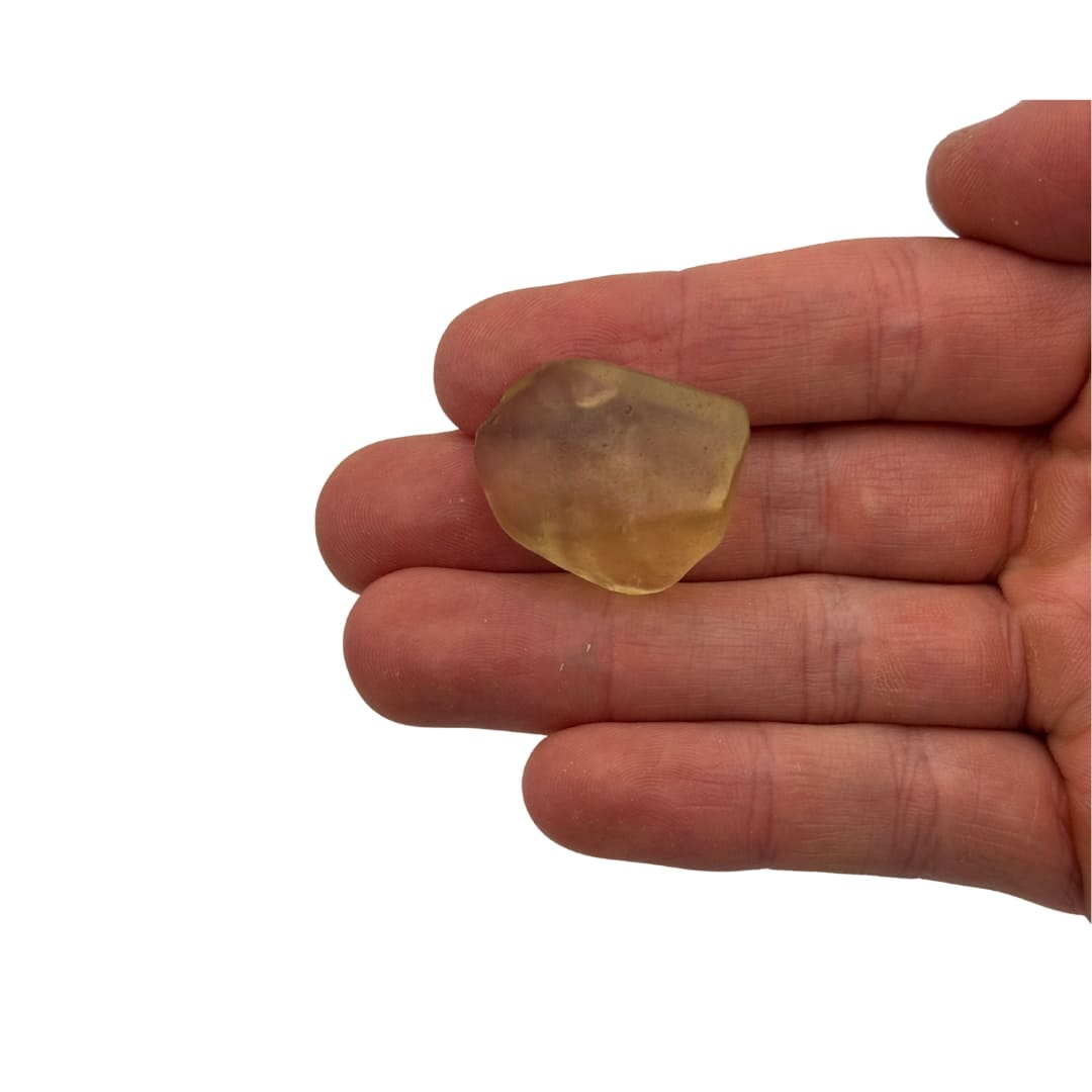 Verre Libyque 8.36g - Tektite d'Or du Sahara (Pièce Unique)