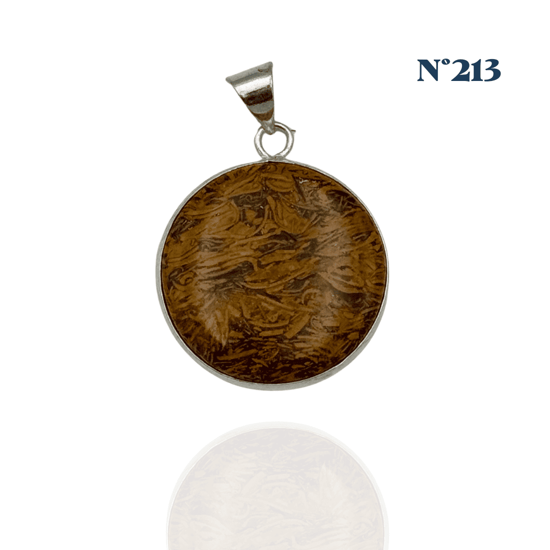Pendentif Jaspe Calligraphe – Créativité et Ancrage