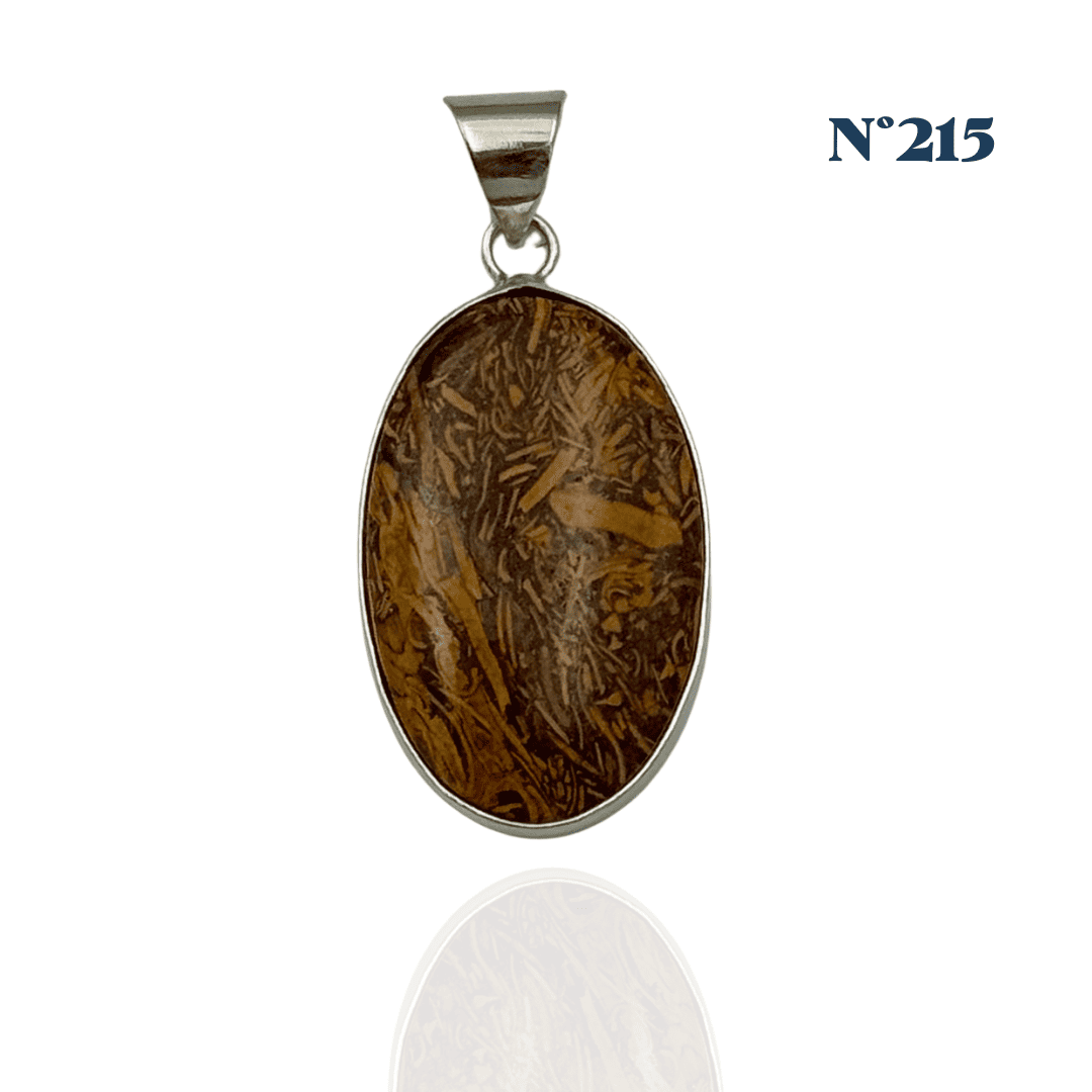 Pendentif Jaspe Calligraphe – Créativité et Ancrage