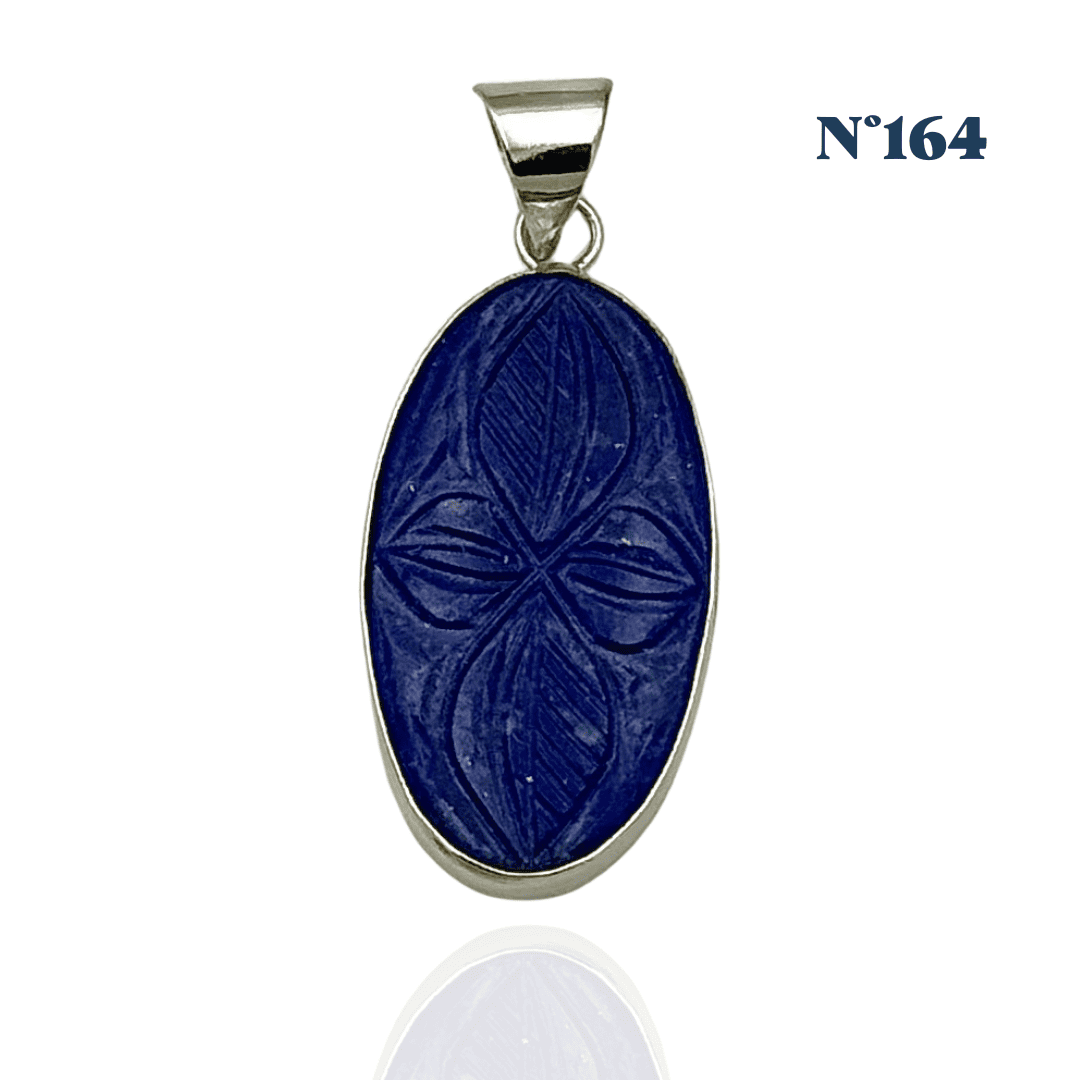 Pendentif en Lapis Lazuli – Sagesse et Expression