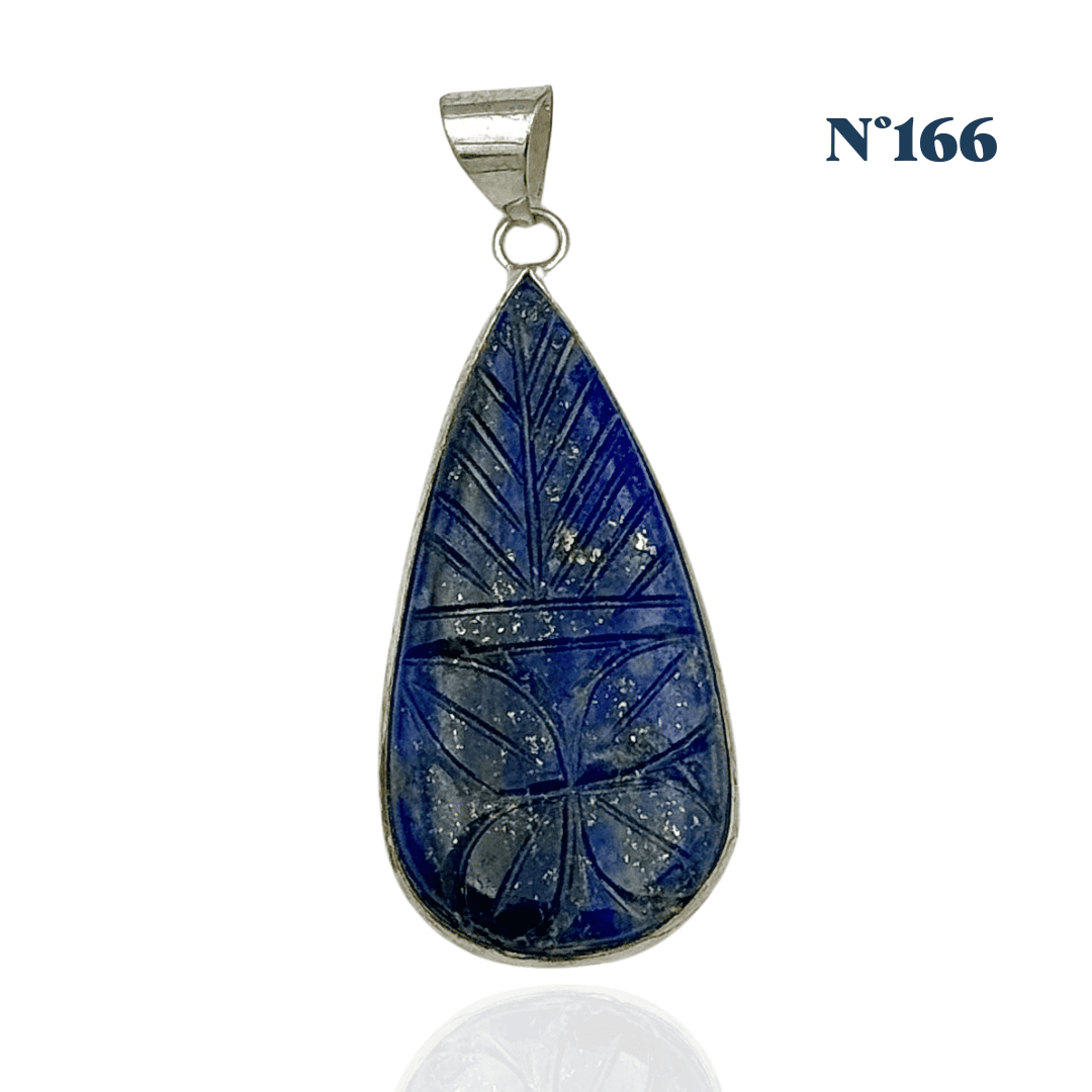 Pendentif en Lapis Lazuli – Sagesse et Expression