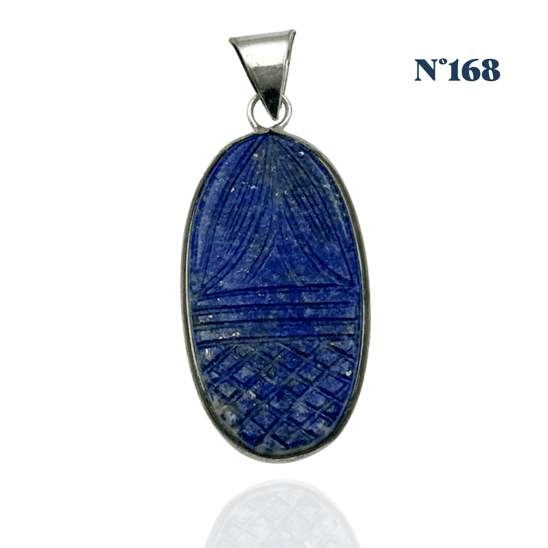 Pendentif en Lapis Lazuli – Sagesse et Expression
