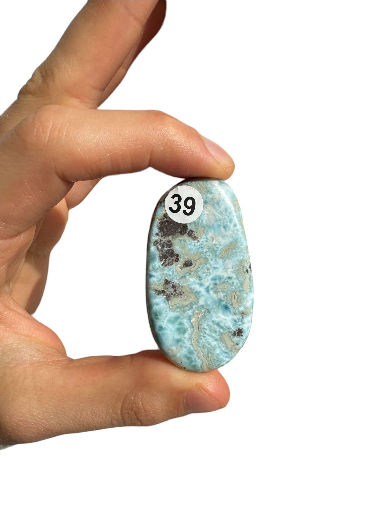 galet plat larimar 58