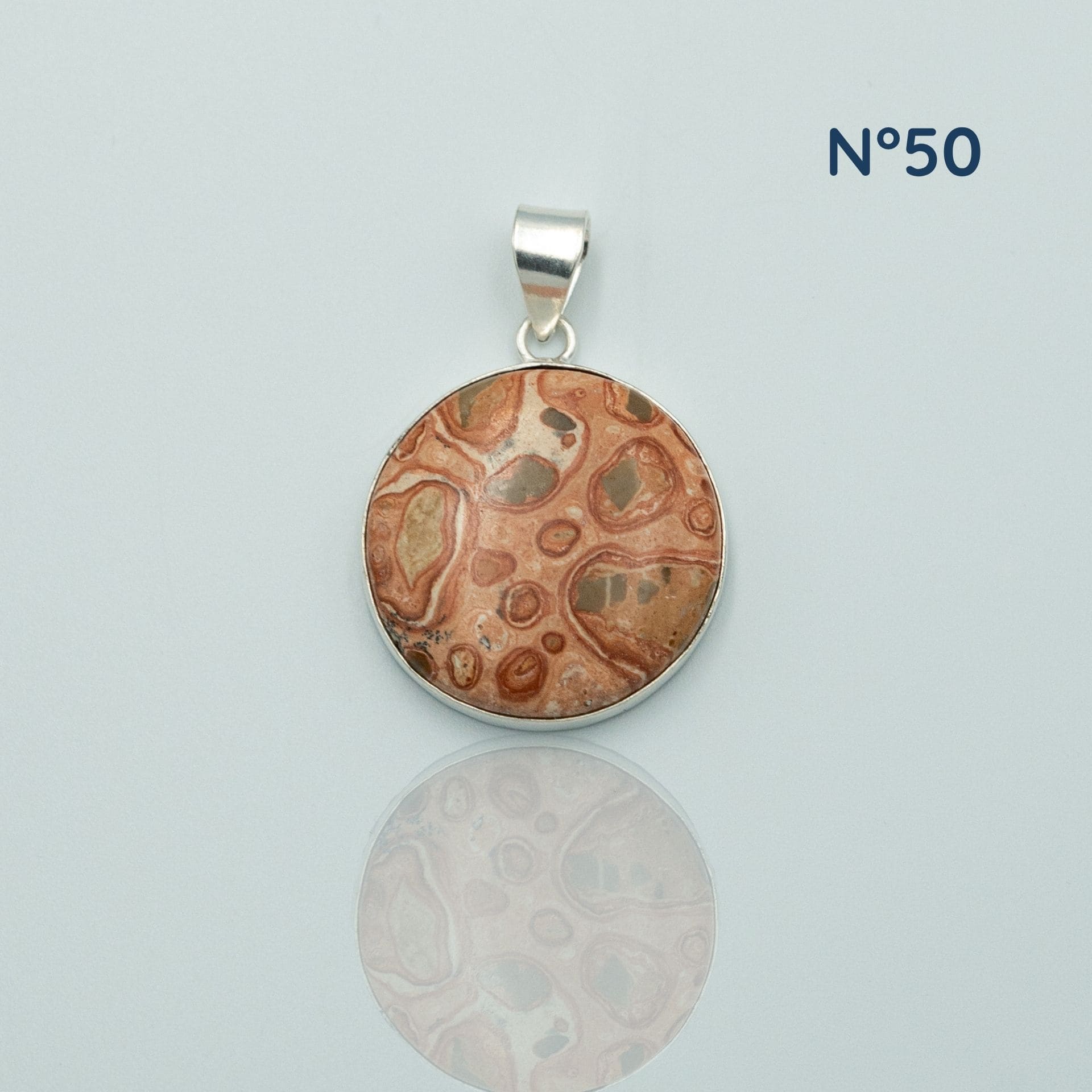 Pendentif Jaspe Léopard — Équilibre & Ancrage Profond