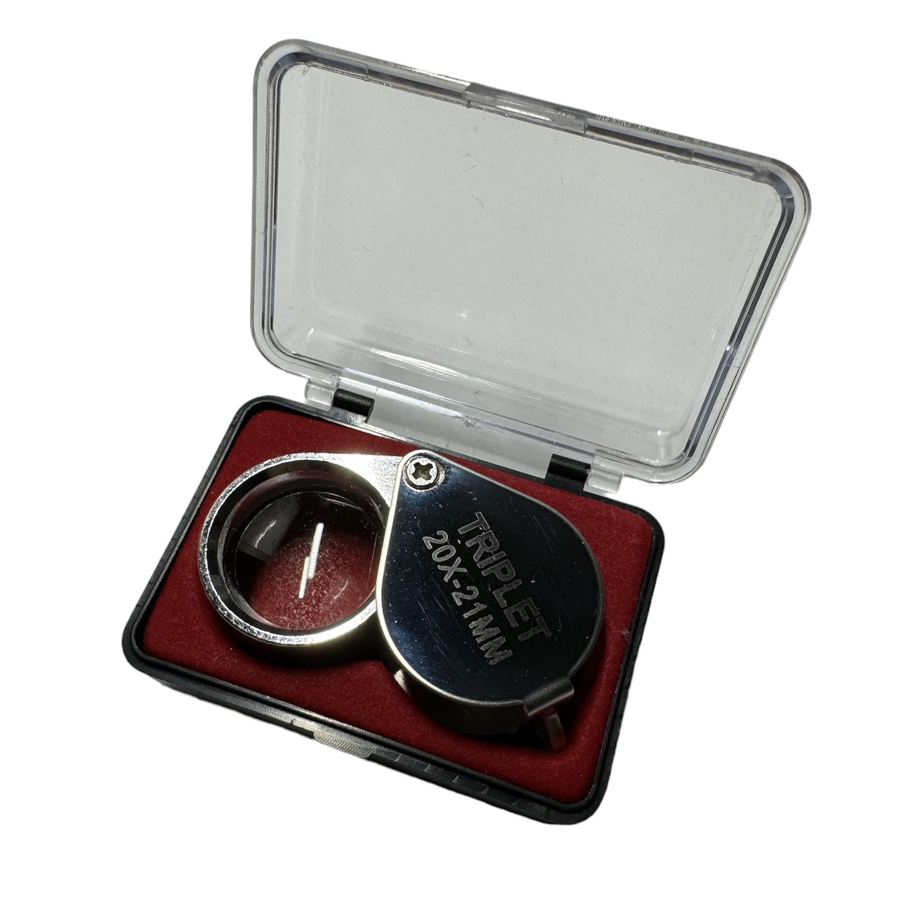 loupe x20 observation des pierres