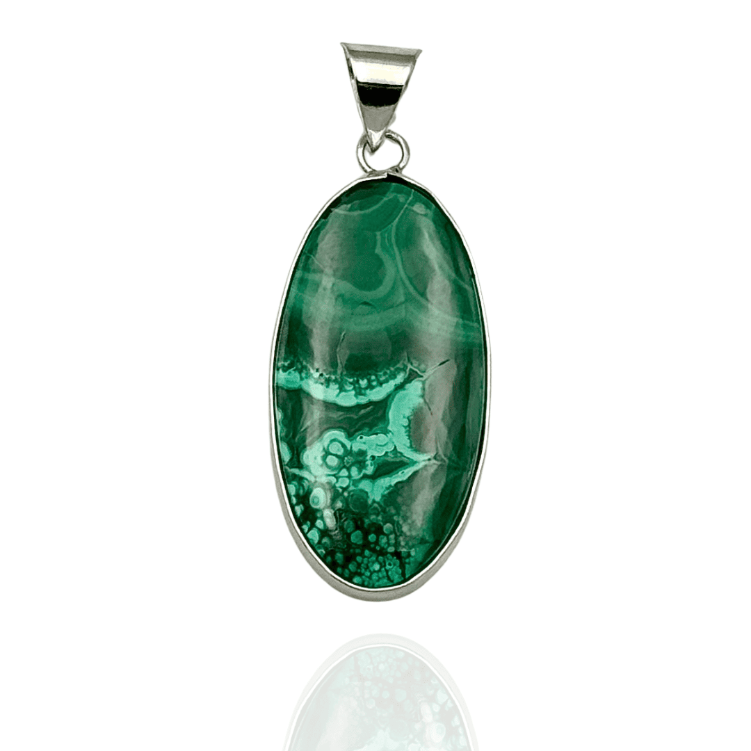 Pendentif en Malachite – Protection et Transformation