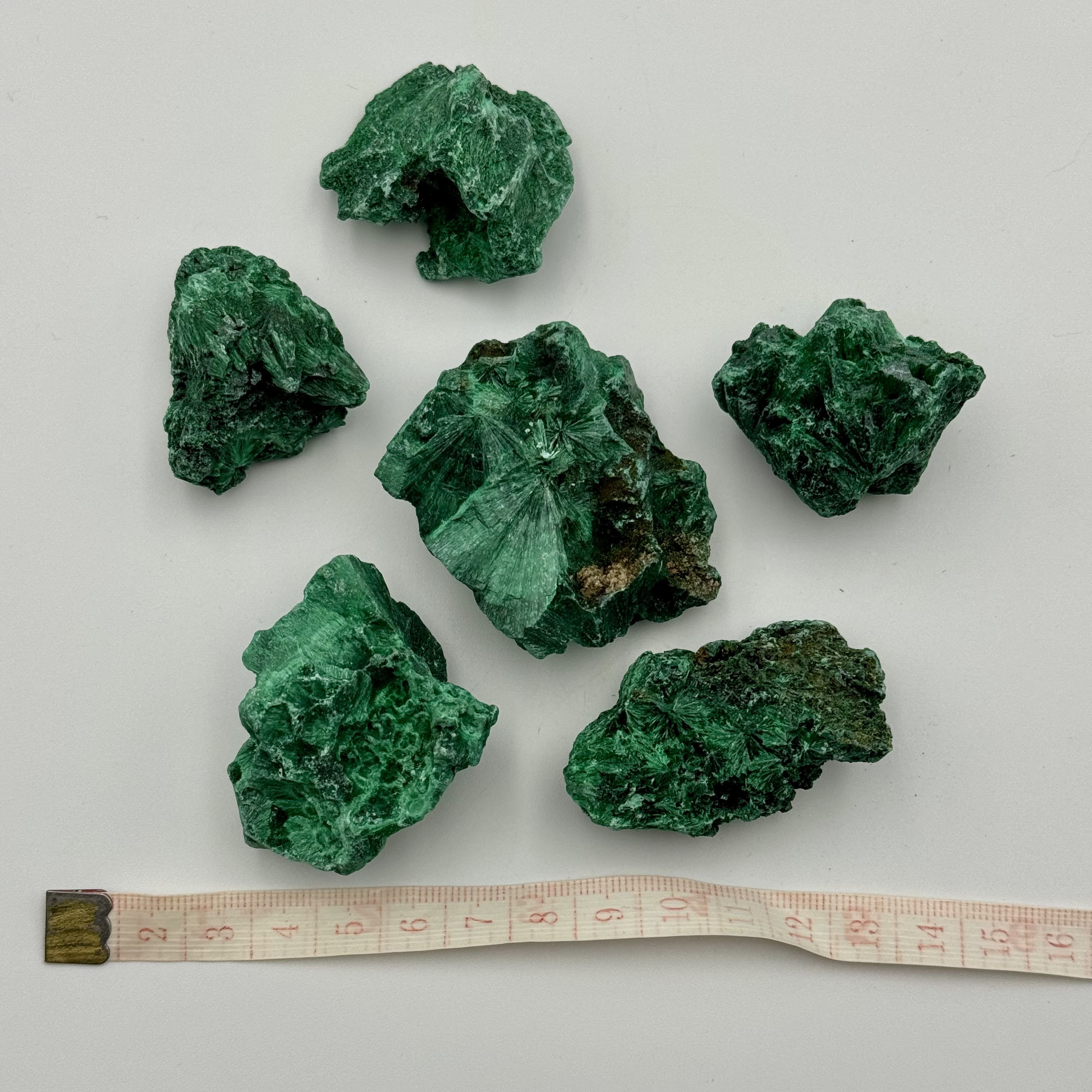 Lot 6 malachites